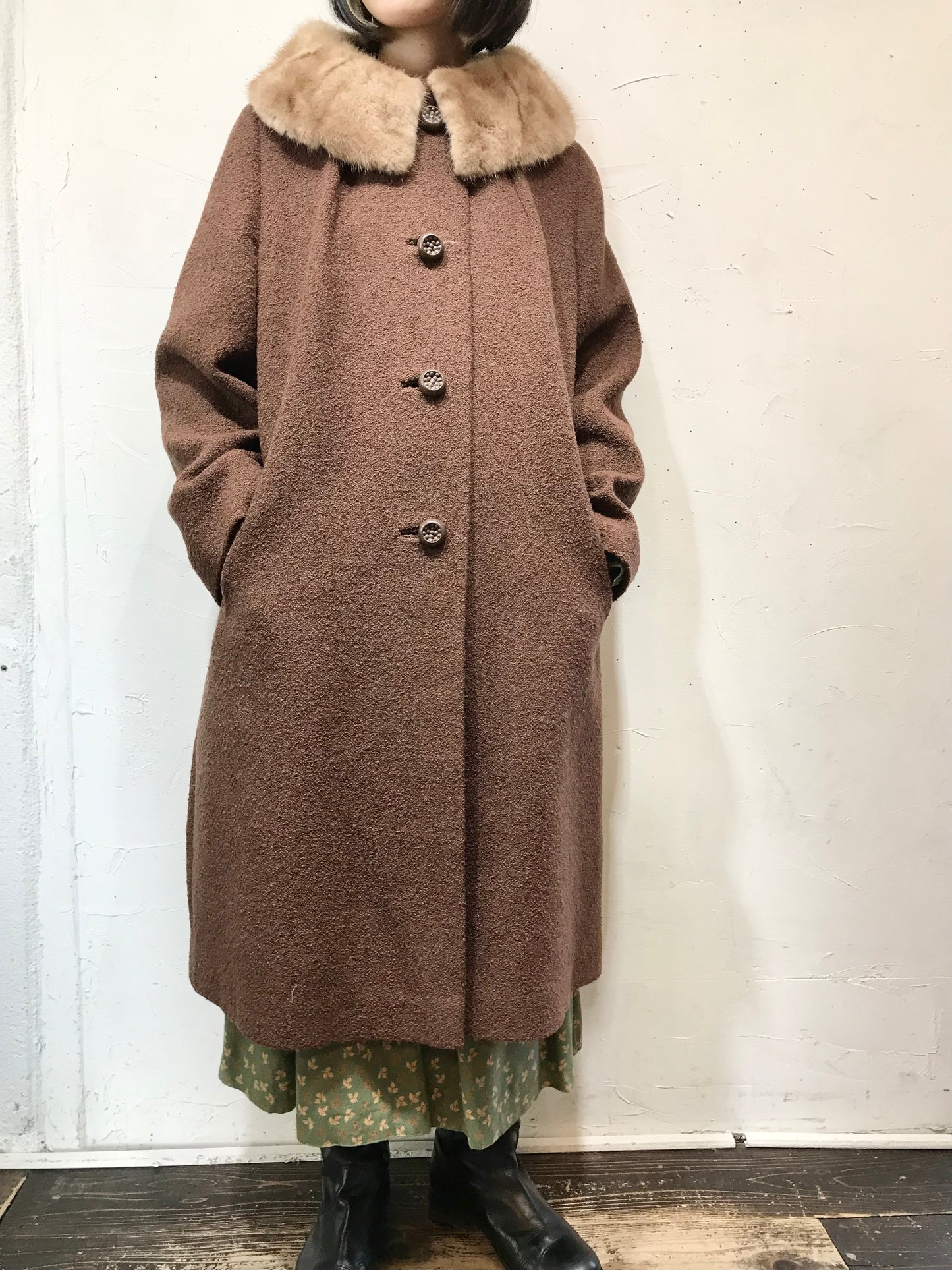 ’50s~’60s Vintage Coat UNION MADE [K25710]