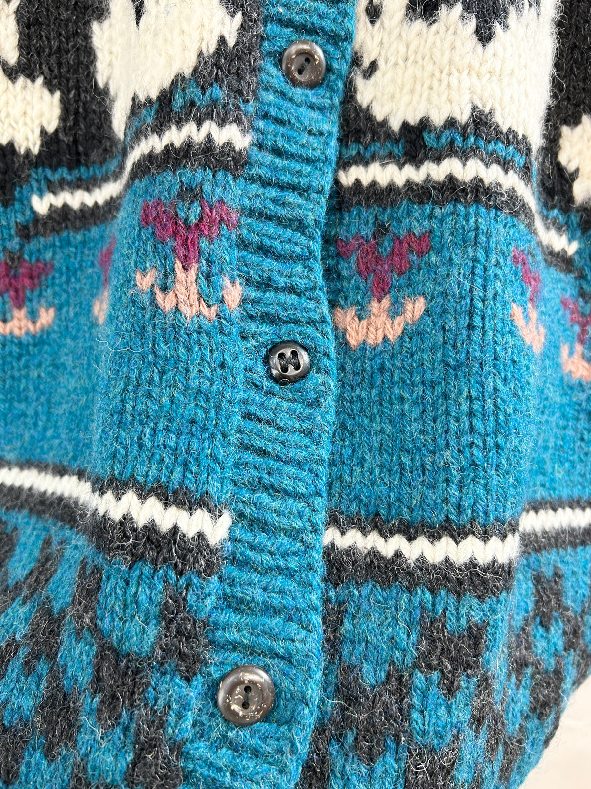 Vintage Knit Cardigan 〜Woolrich〜 [I33881]