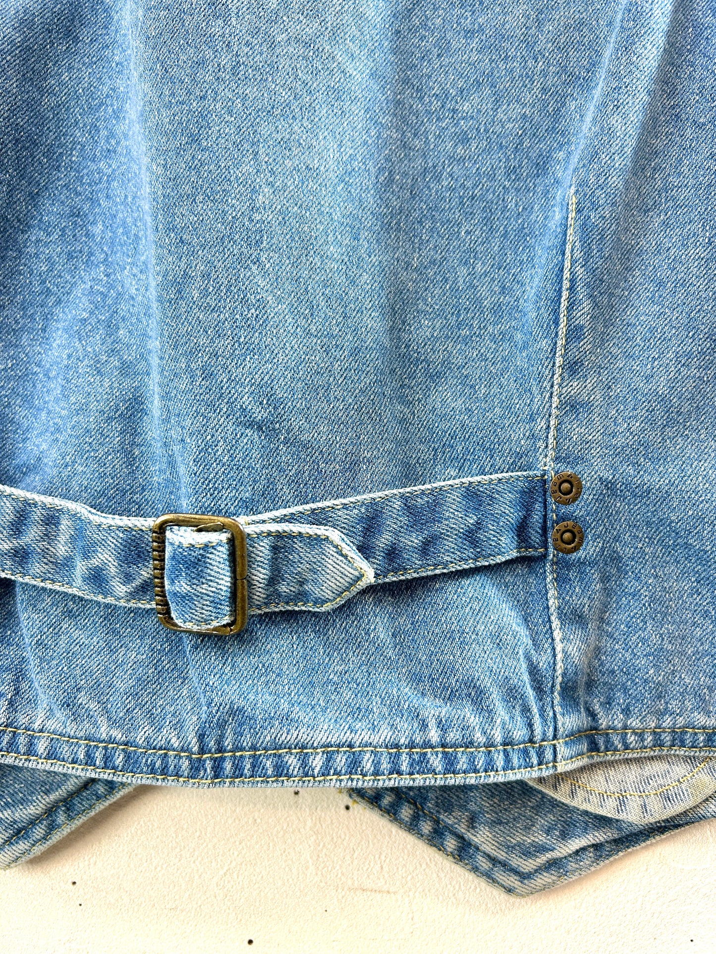 Vintage Denim Vest [H30266]
