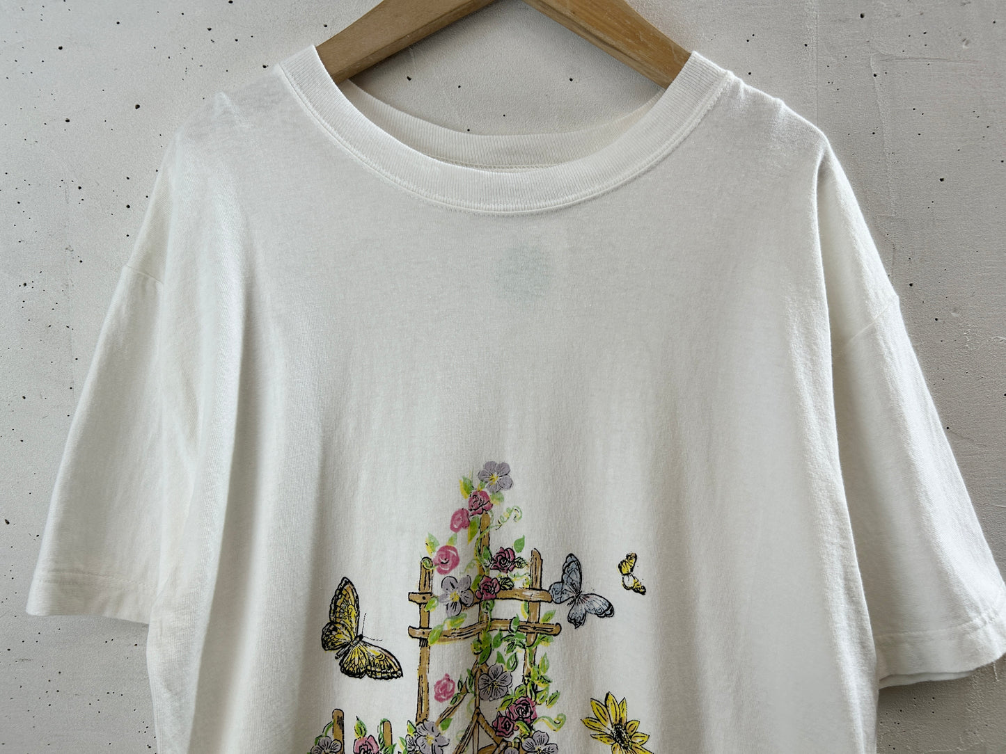 Vintage T SHIRT Flower [H30829]