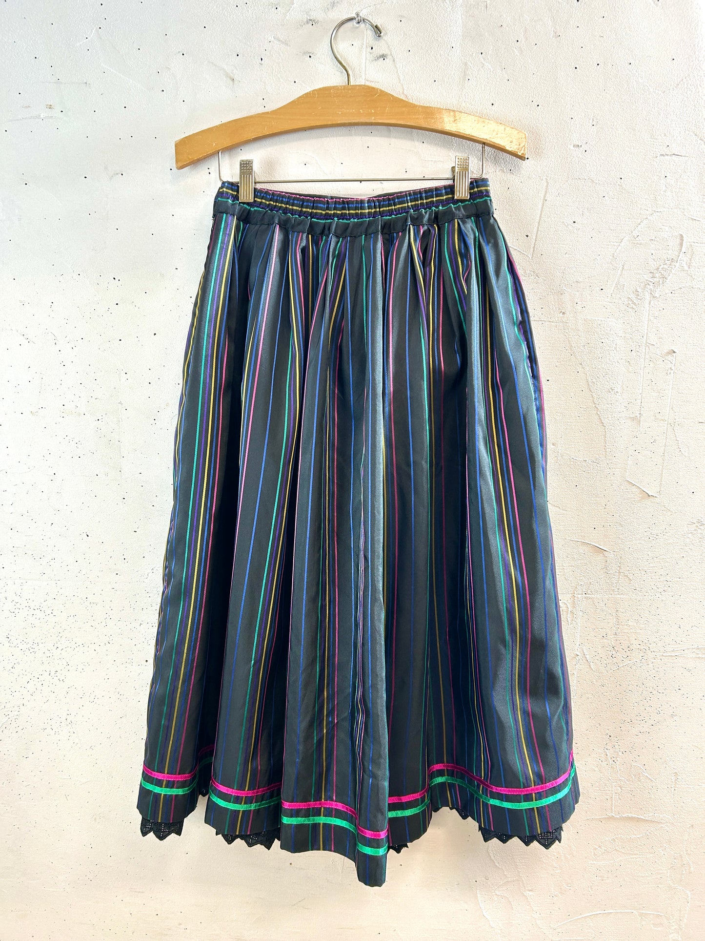 Vintage Stripe Skirt [K30874]