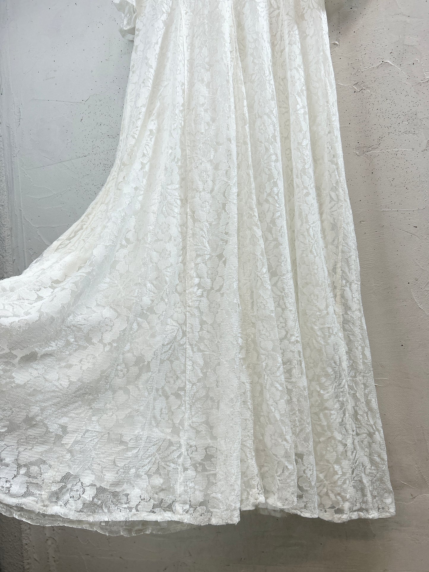Vintage Lace Dress MADE IN INDIA [C31825]