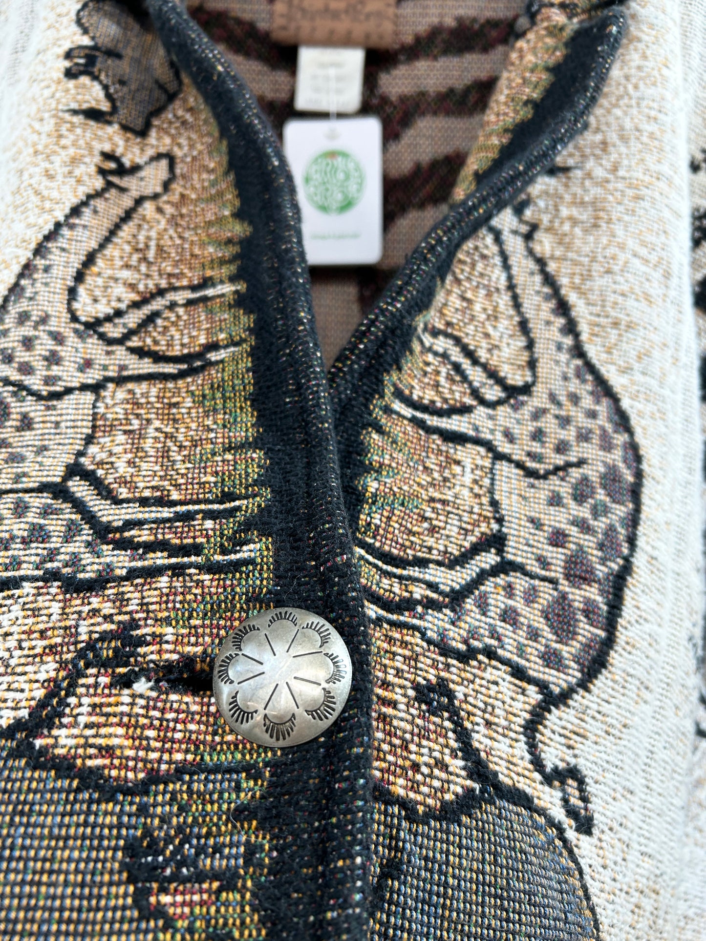 Vintage Rug Jacket 〜Painted Pony〜 [B31486]