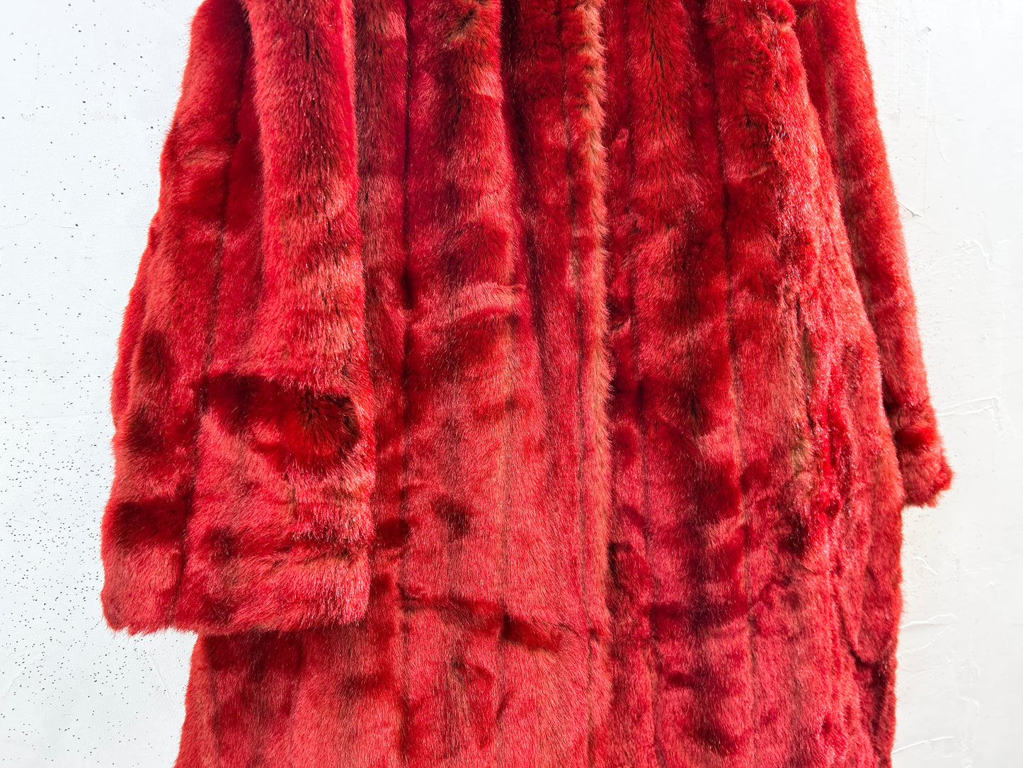 Vintage Eco Fur Coat [A31197]