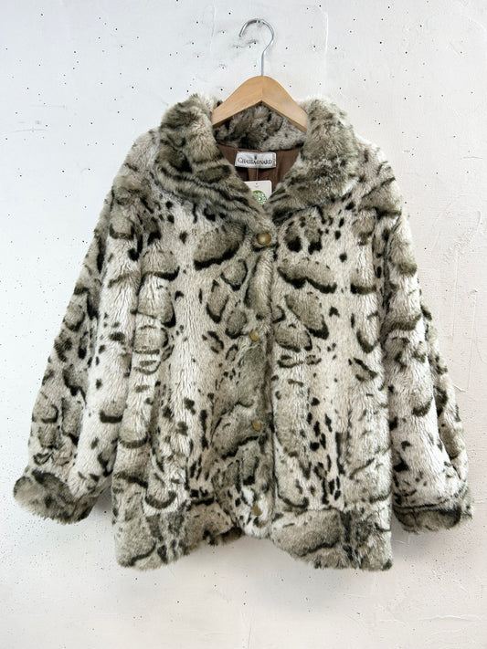 Vintage Eco Fur Jacket [L30954]