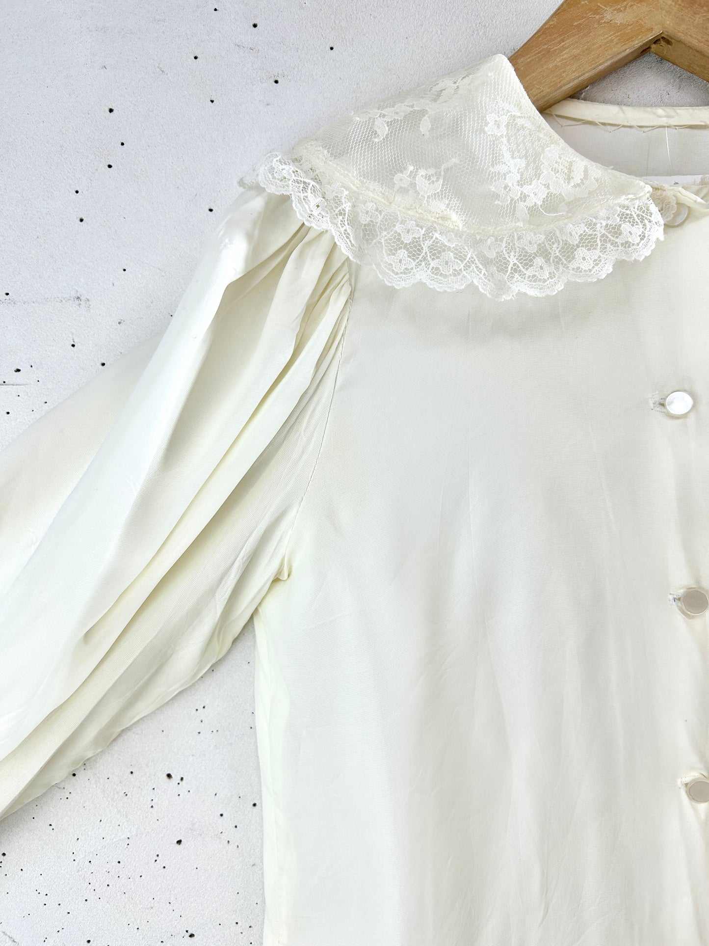 Vintage White Blouse [H33504]