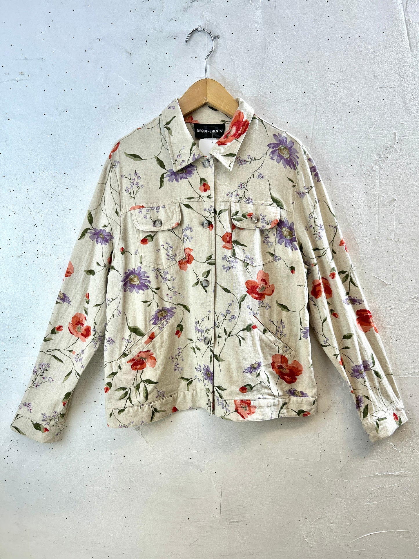 Vintage Linen Jacket [H30922]
