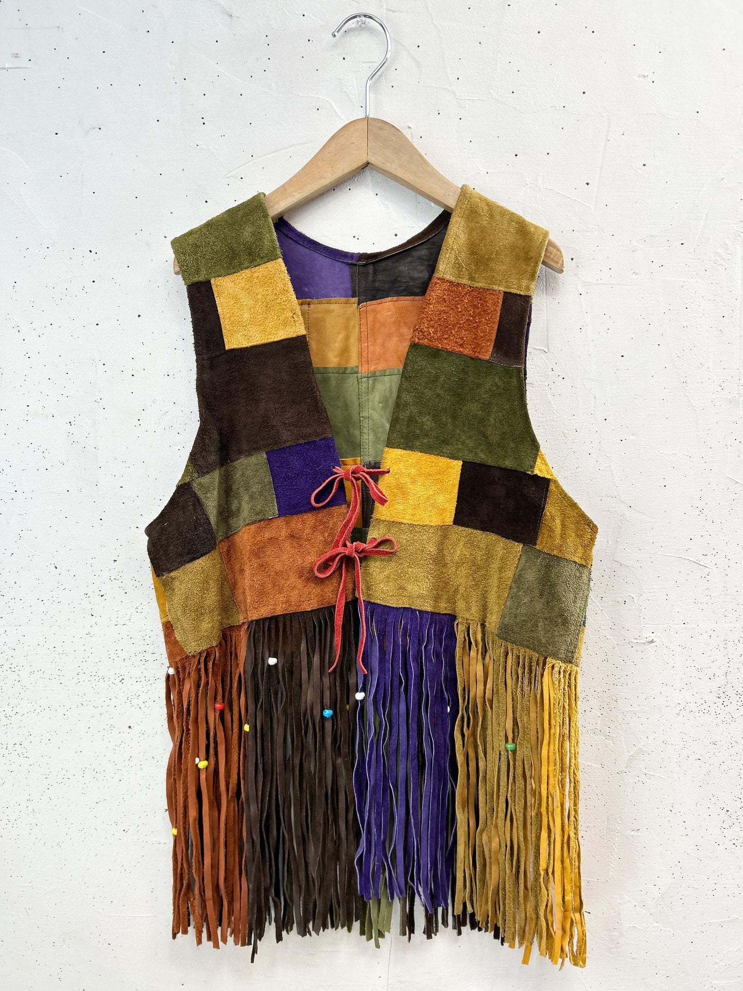 Vintage Leather Vest [C31840]