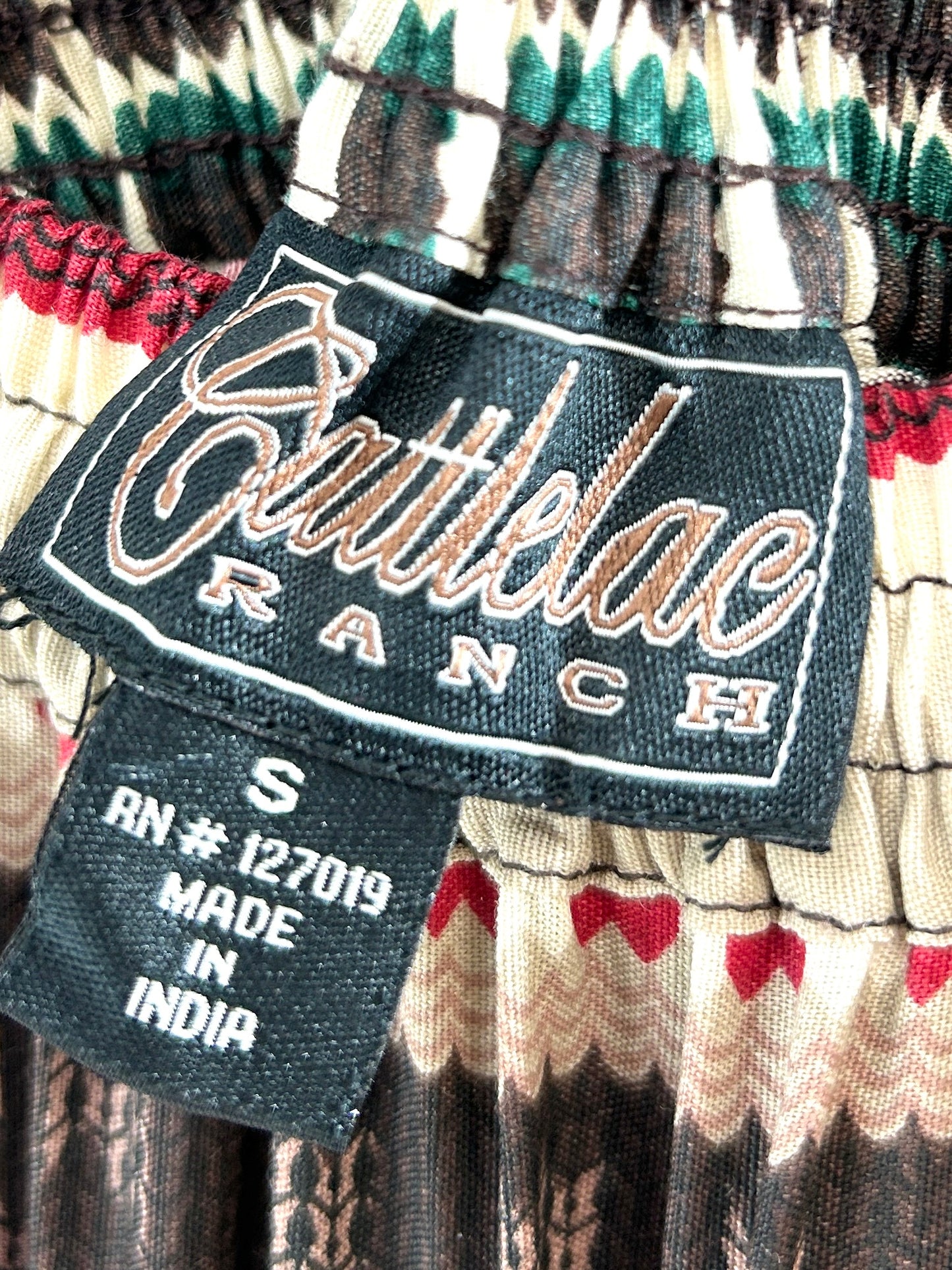 Vintage Tired Skirt  [E32371]