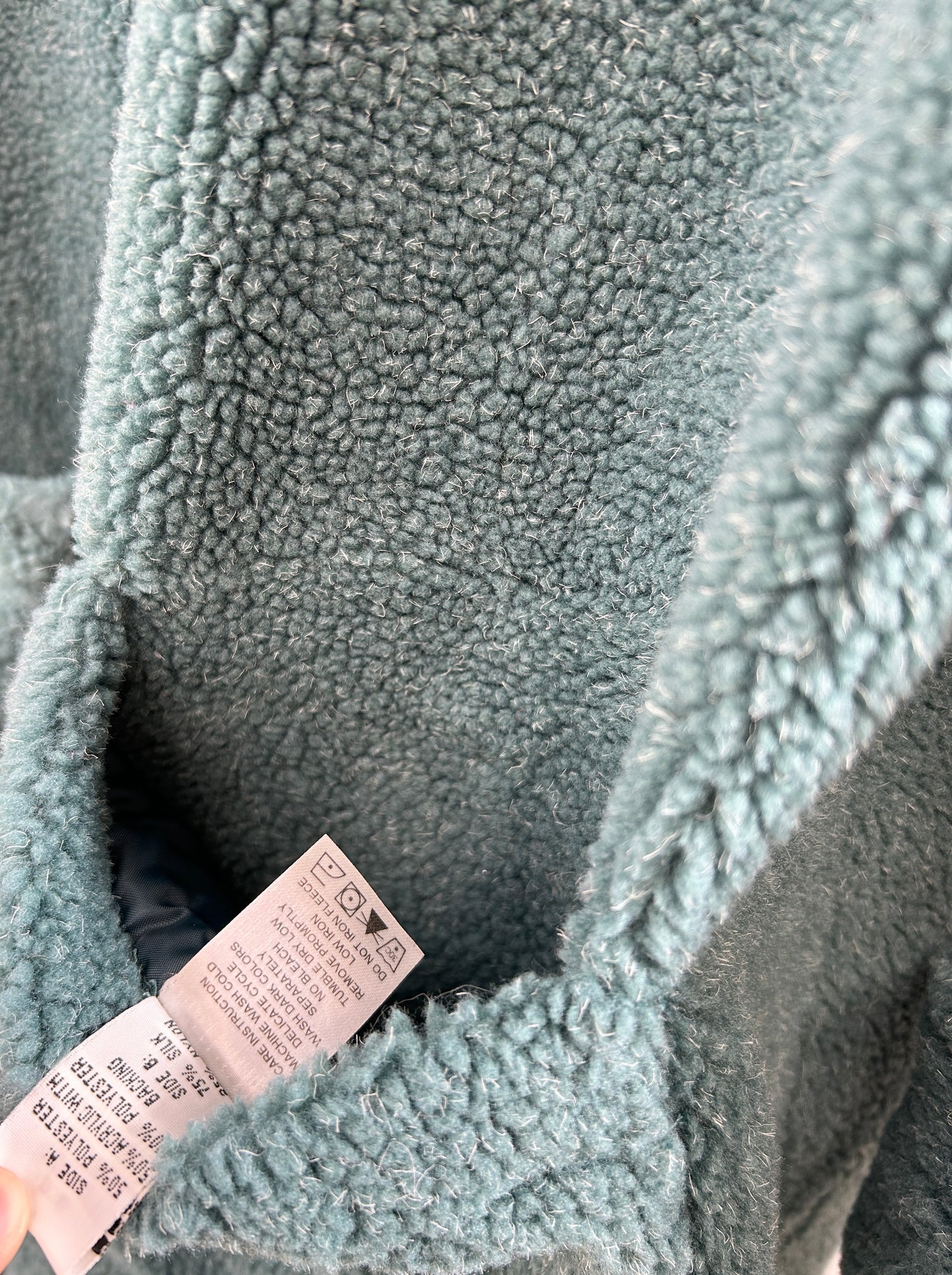 Vintage fleece Coat reversible [L31189]