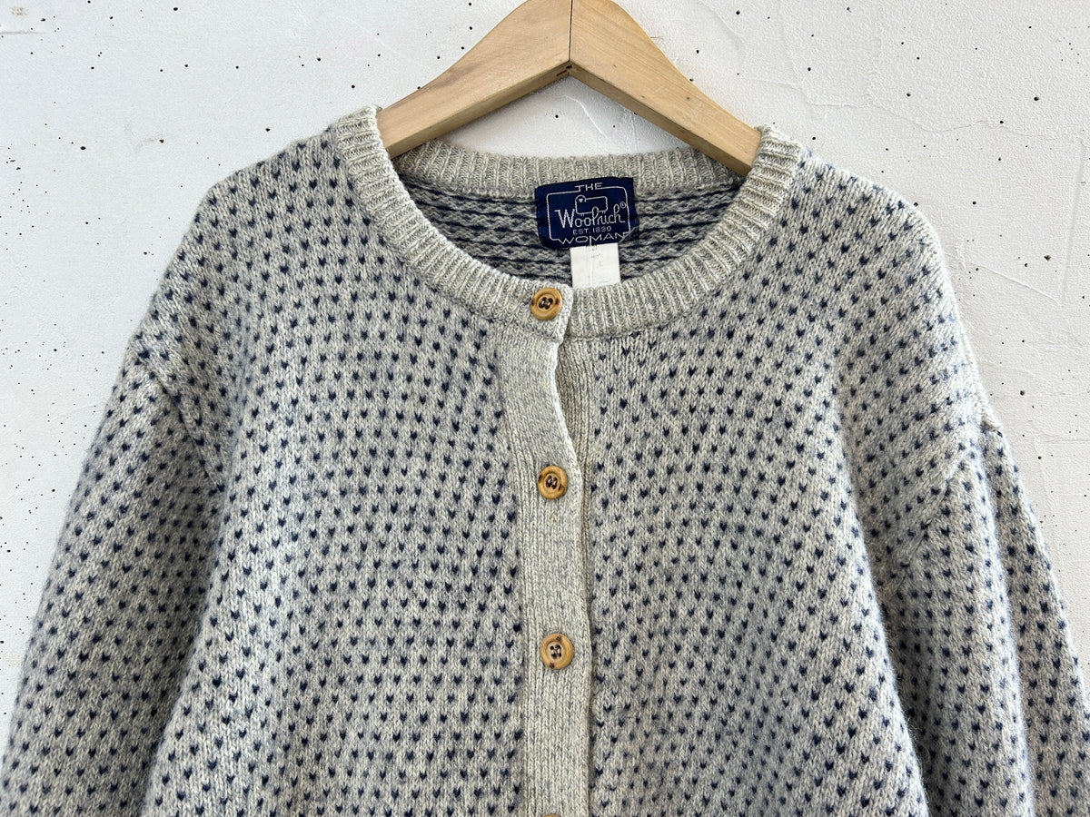 Vintage Knit Cardigan 〜Woolrich〜 [I34036]