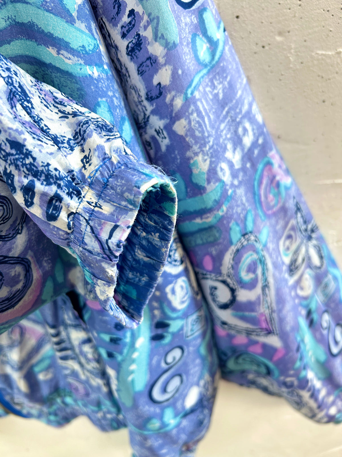 Vintage Silk Blouson [J32448]