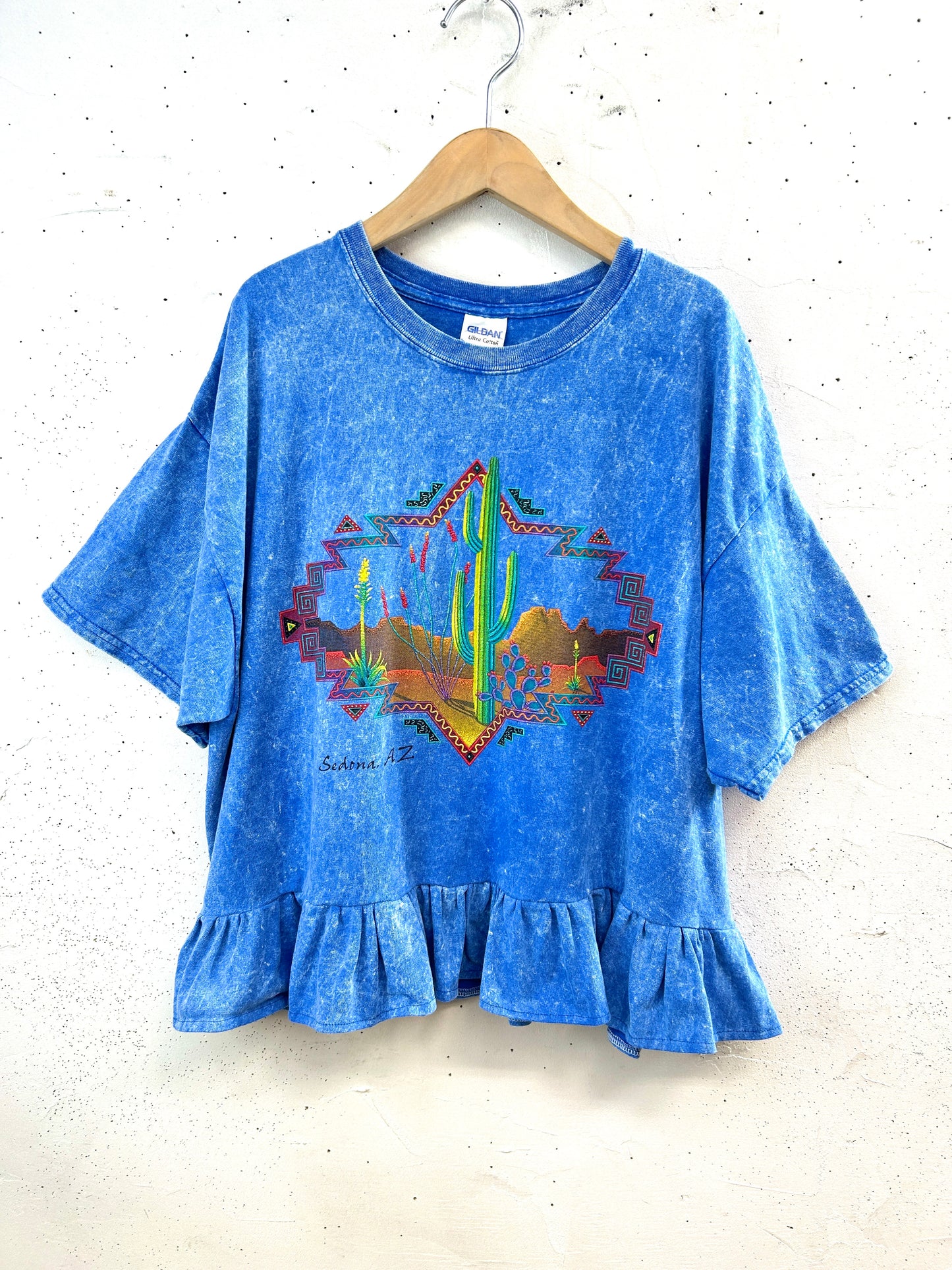 Vintage T Shirt 〜Funny dot CRAZY〜 [E32531]