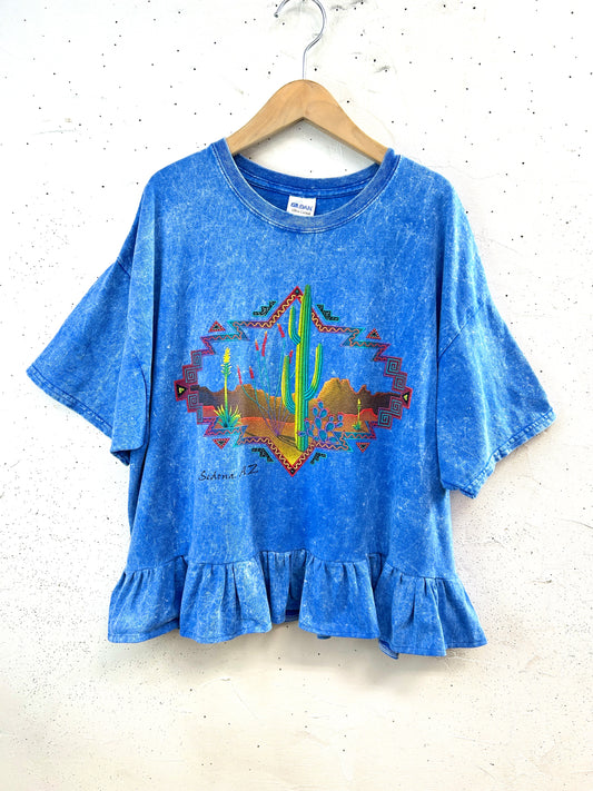 Vintage T Shirt 〜Funny dot CRAZY〜 [E32531]