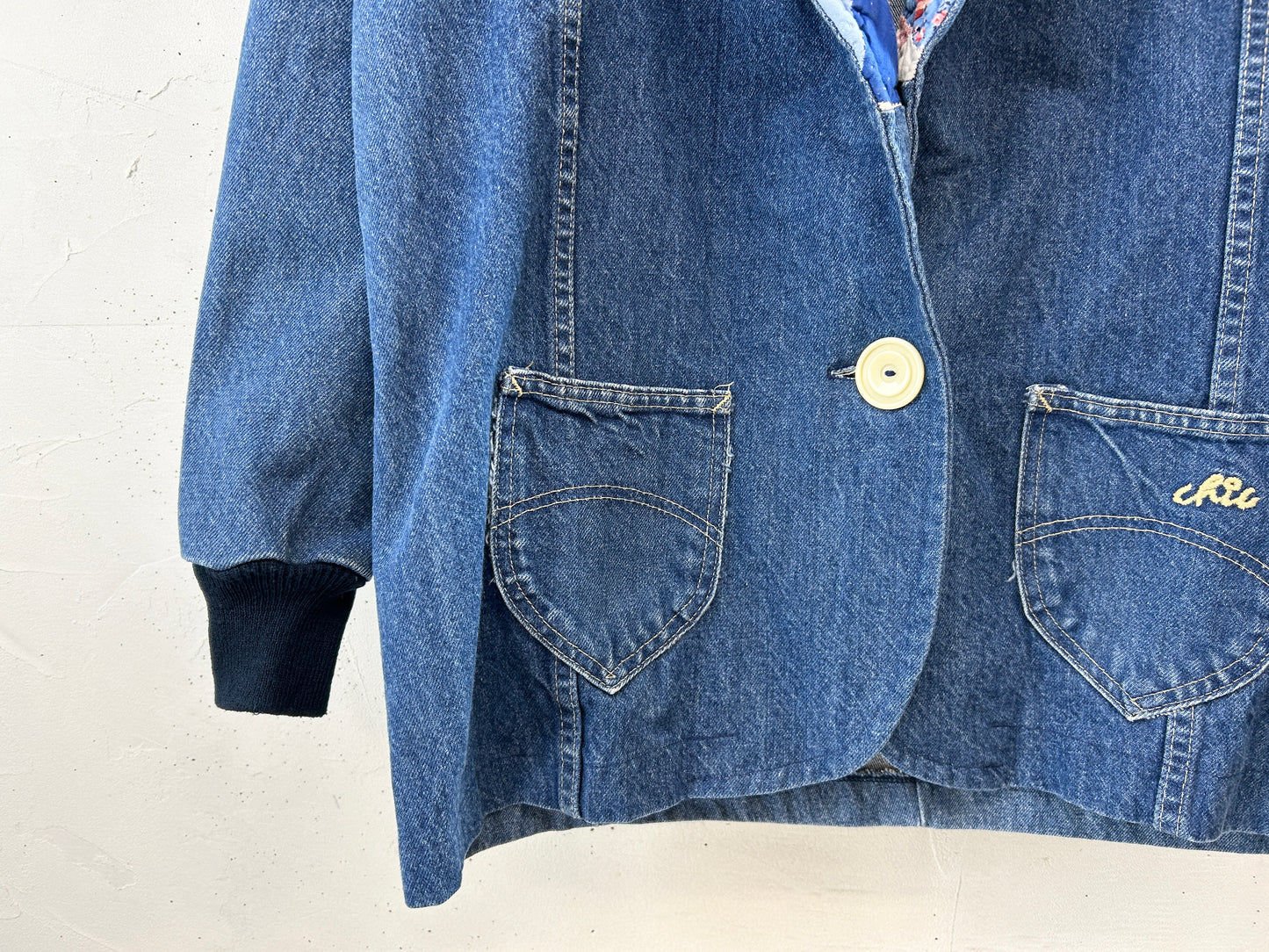 Vintage Denim×Quilt Jacket [K30788]