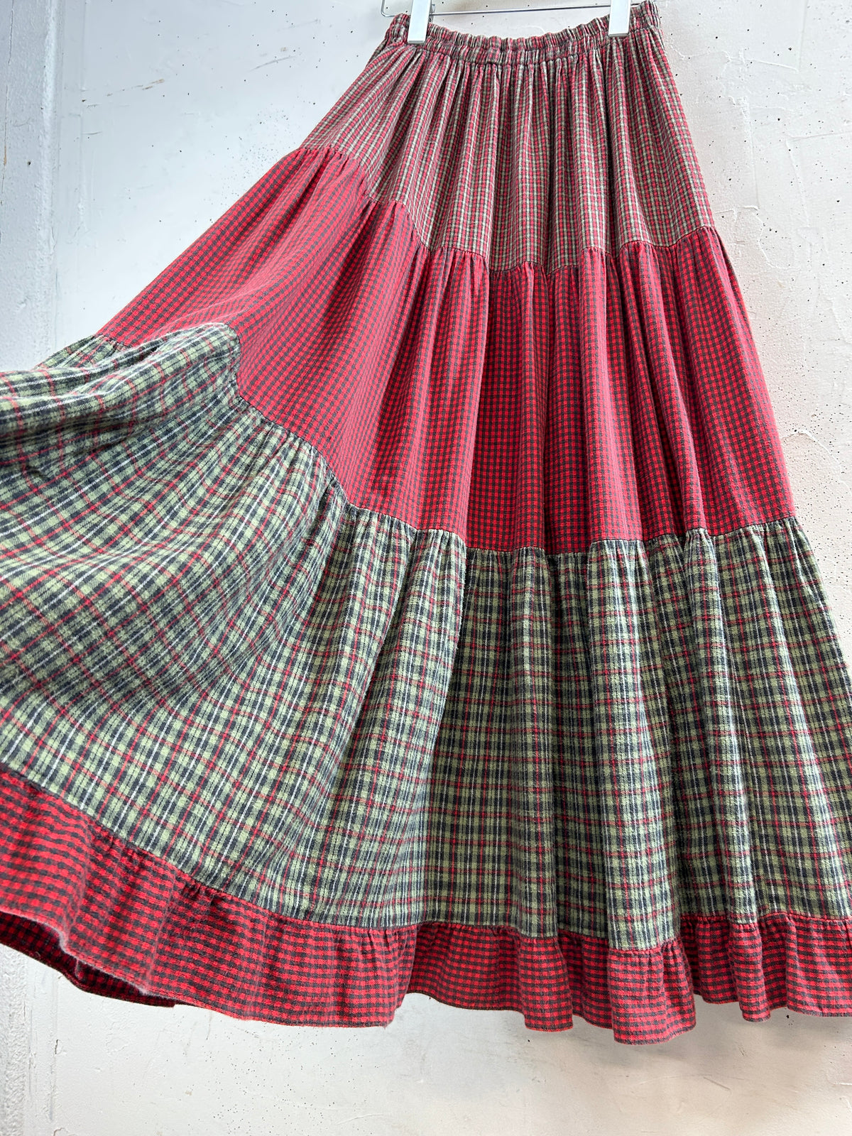 Vintage Tiered Skirt 〜MADE IN TEXAS〜 [J34141]