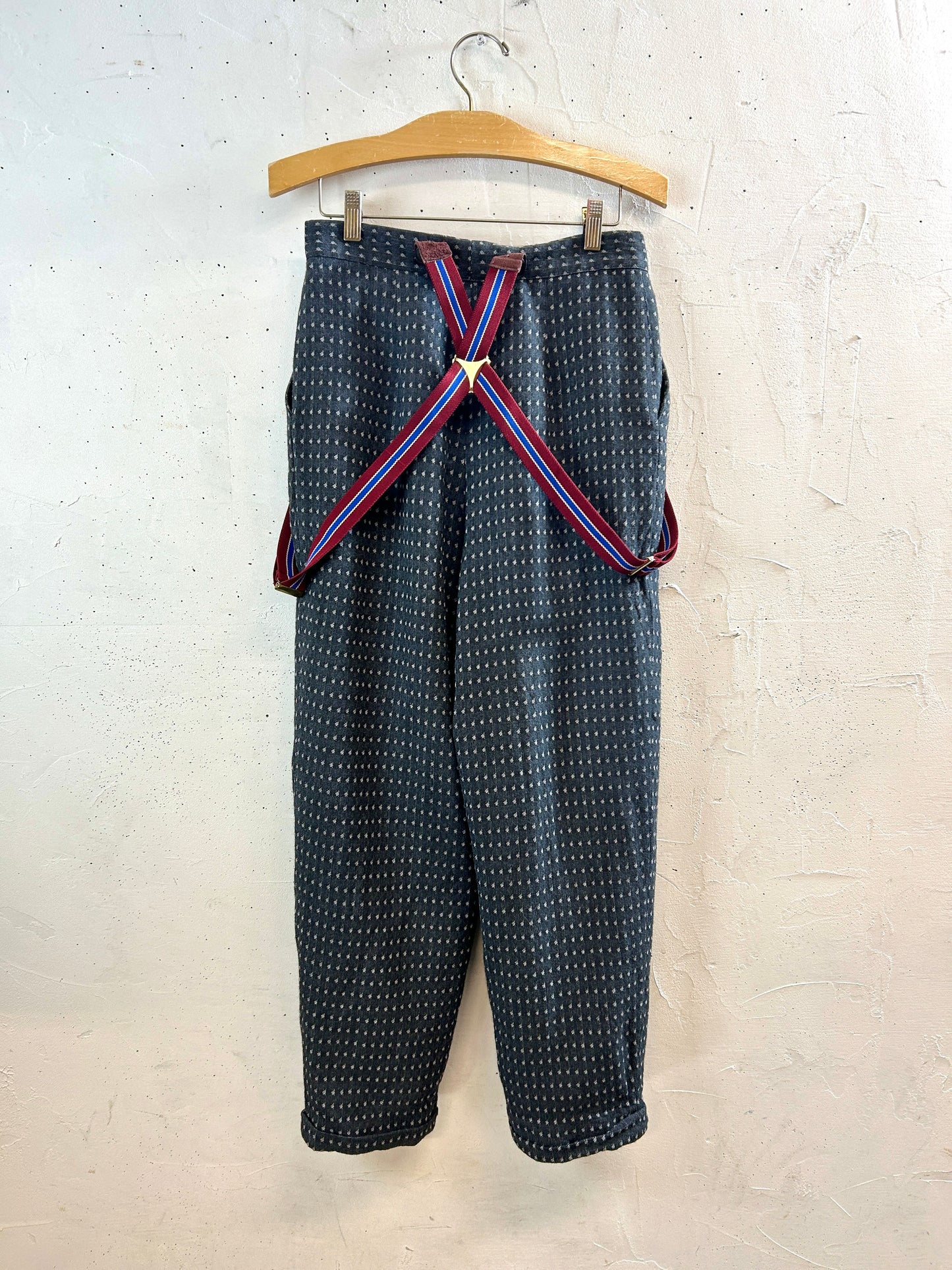 Vintage Check Pants  [K30878]