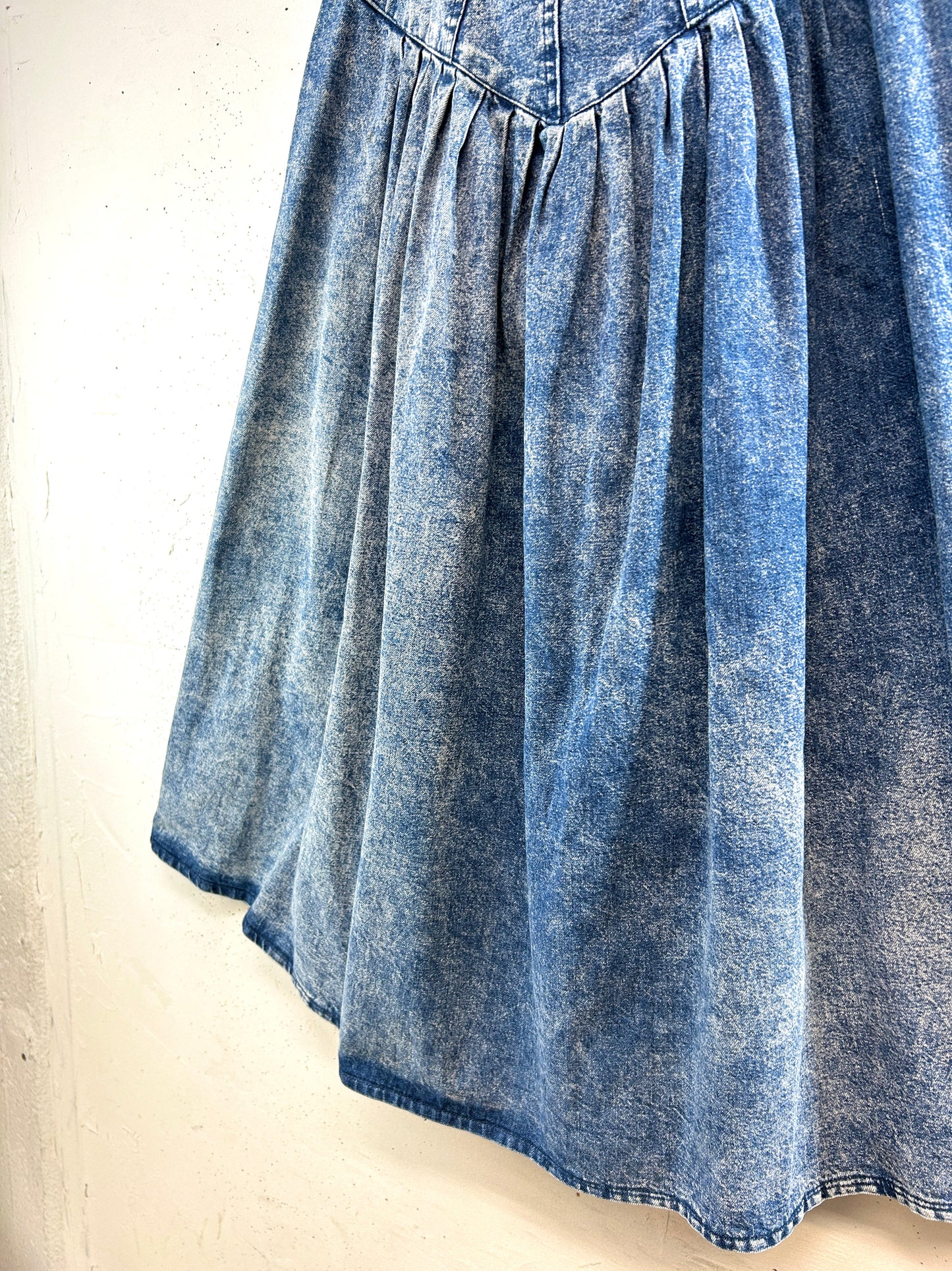 Vintage Denim Skirt  [E32433]