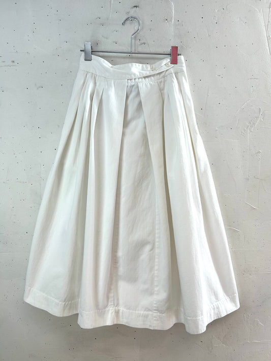 Vintage White Skirt [D29999]