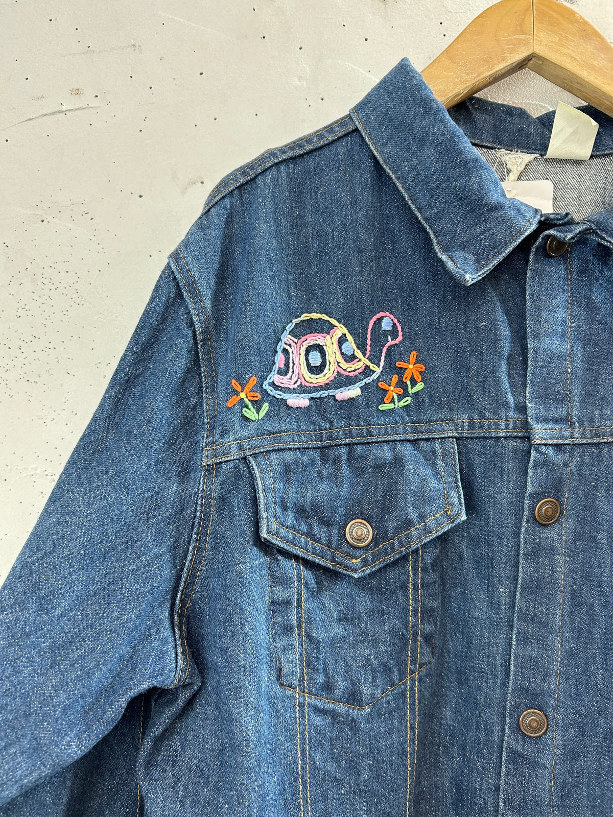 '70s Vintage Denim Jacket [I34032]