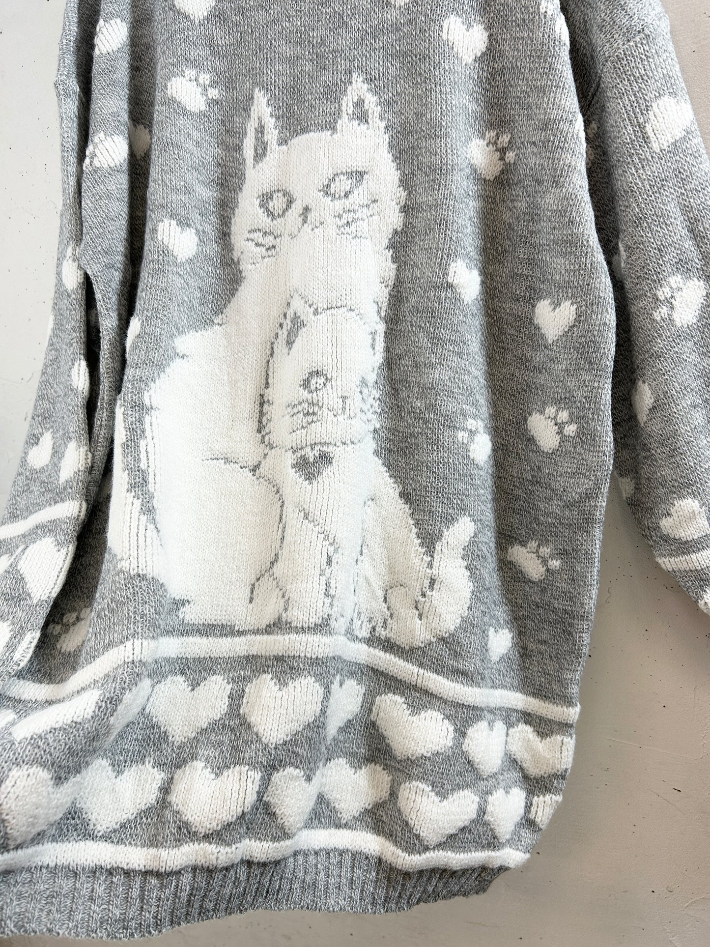 Vintage Knit Sweater [J30439]
