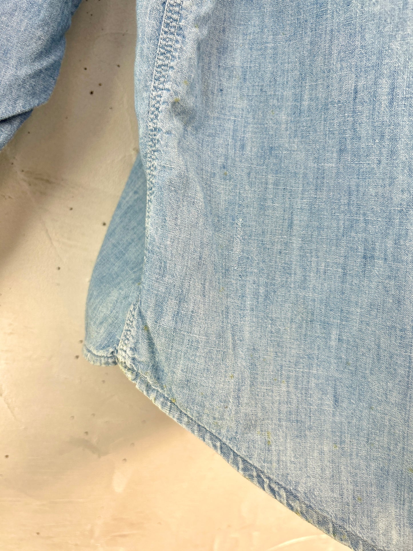 Vintage Chambray Shirt 〜Sears〜 [K30800]