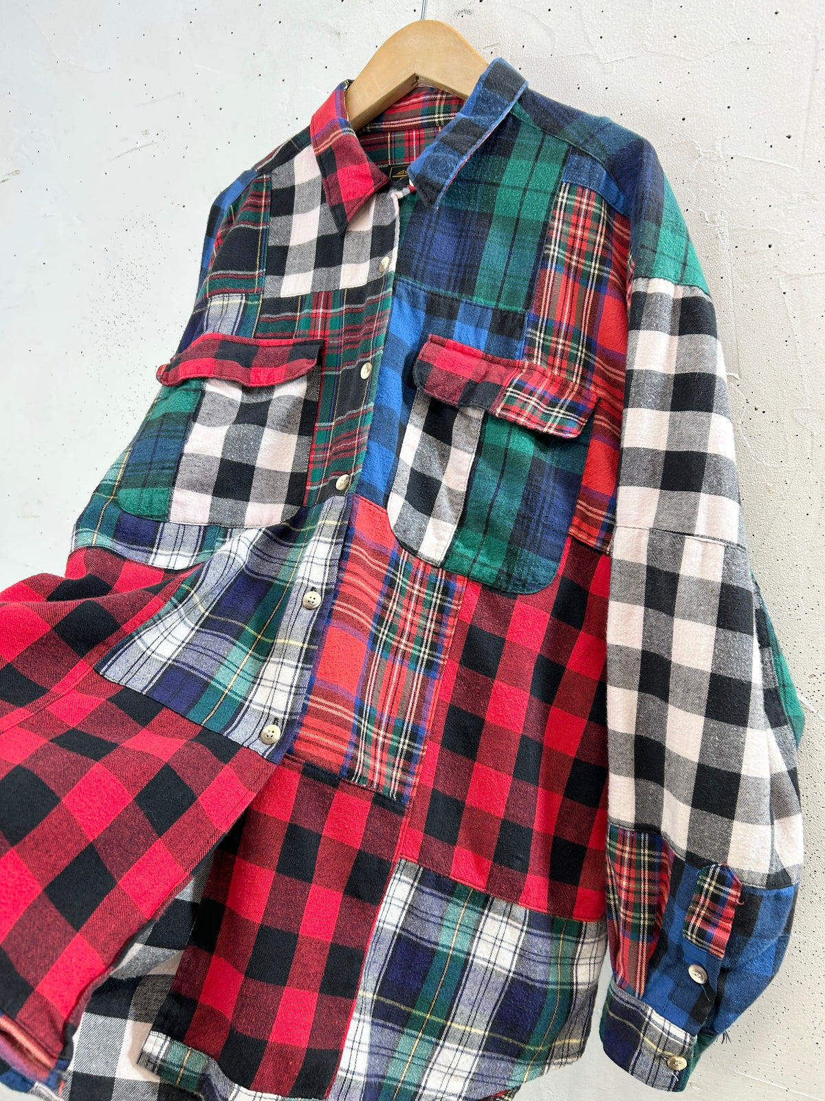 Vintage Check Shirt 〜Eddie Bauer〜 [J34266]