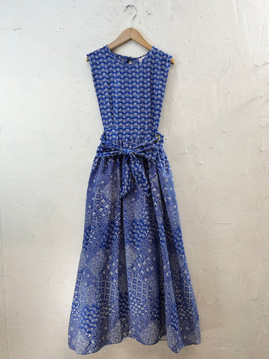 '70s Vintage Apron Dress　 MADEIN JAPAN [H30904]