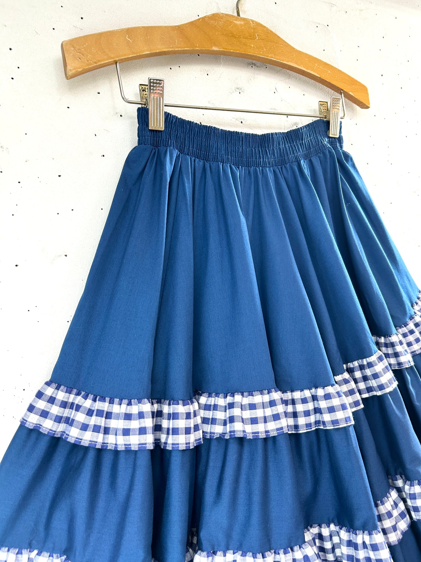Vintage Tiered Skirt MADE IN USA [F32848]