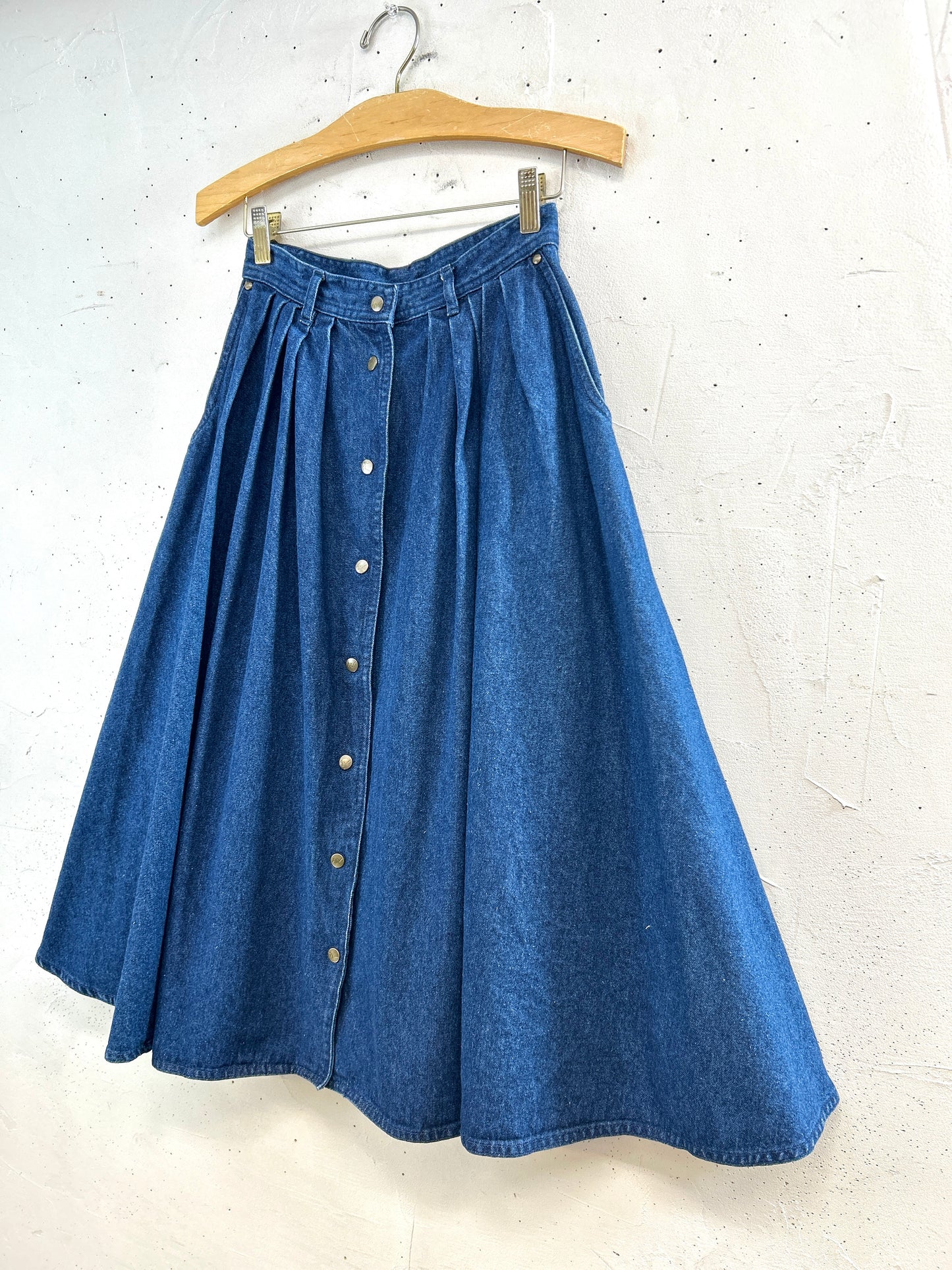 Vintage Denim Skirt [L31154]