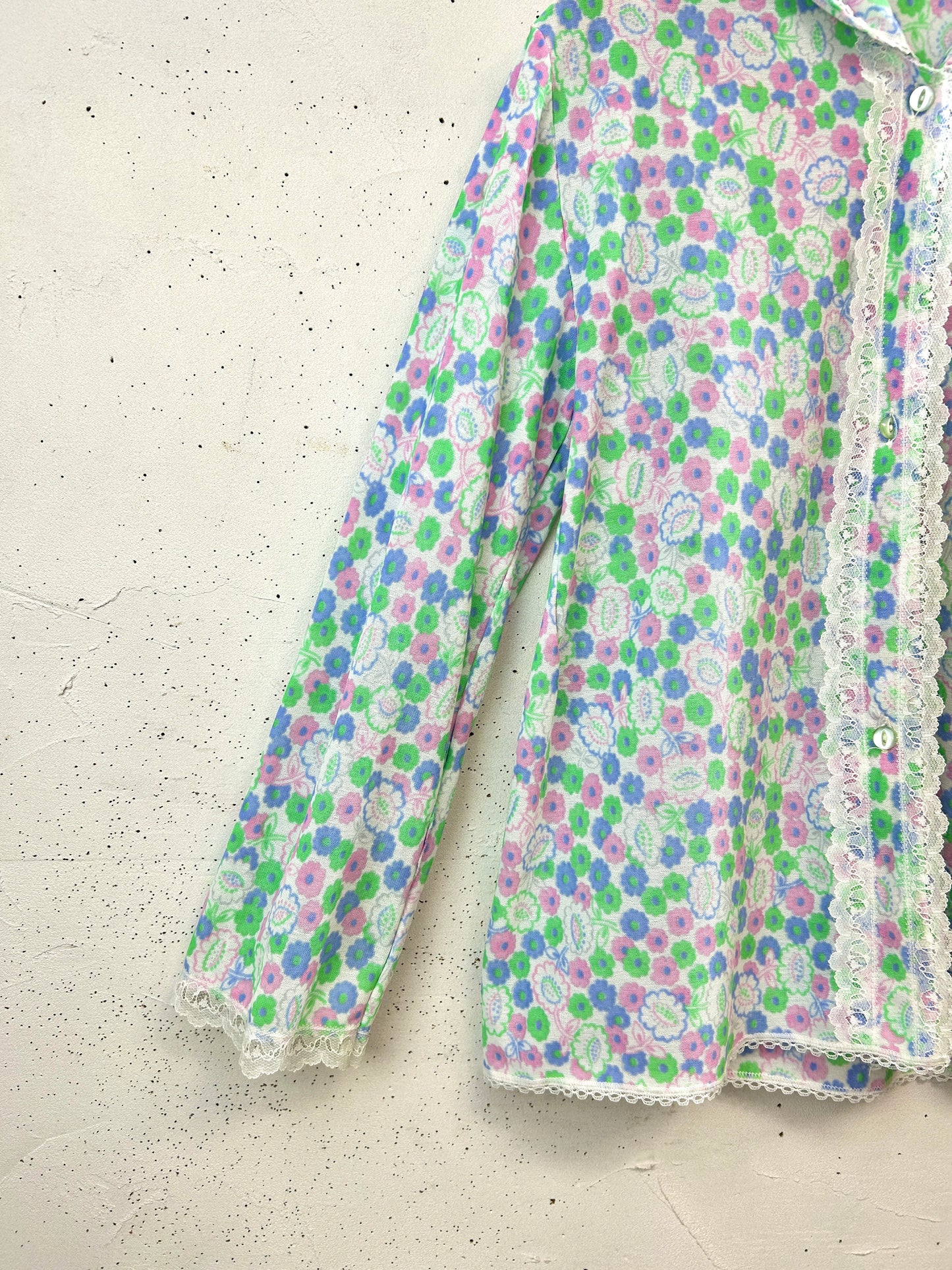 Vintage Flower Shirt [E32272]