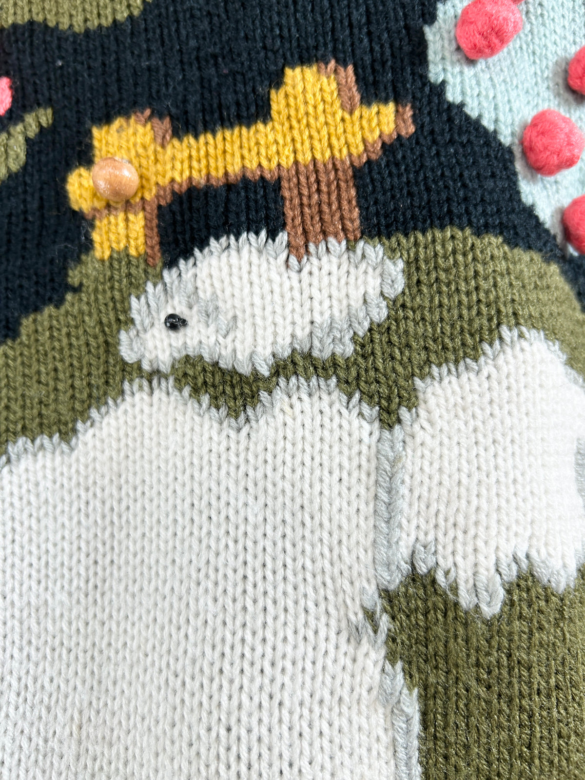 Vintage Knit Sweater[J34120]
