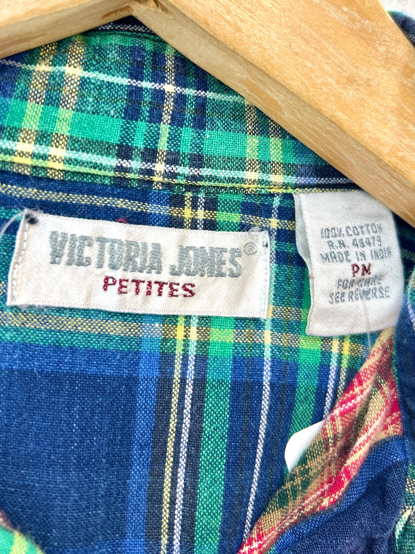 Vintage Plaid Shirt  [K30801]