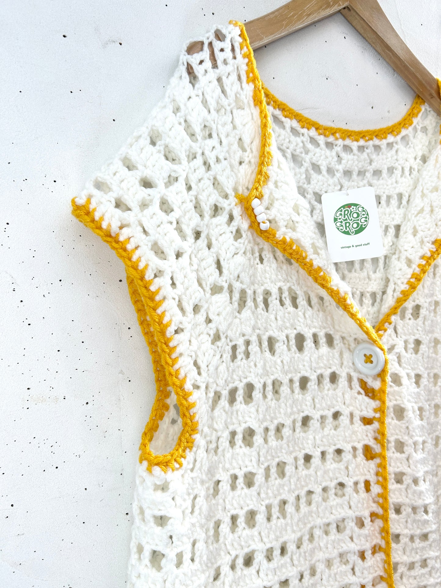 Vintage Knit Vest [J30632]