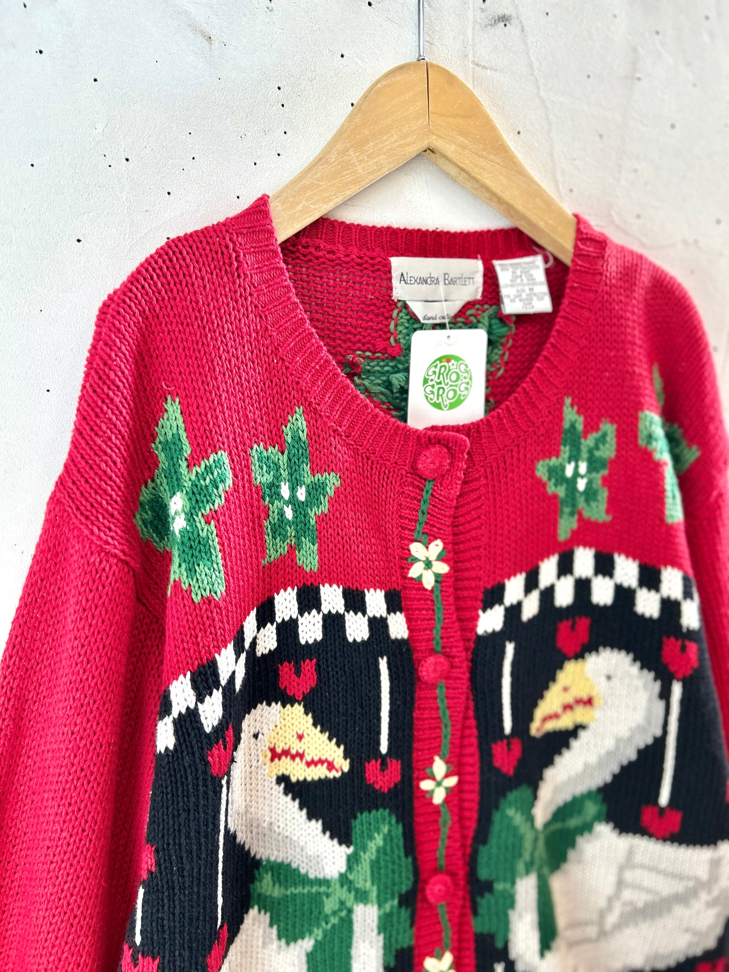 Vintage Hand Knit Cardigan [K30906]