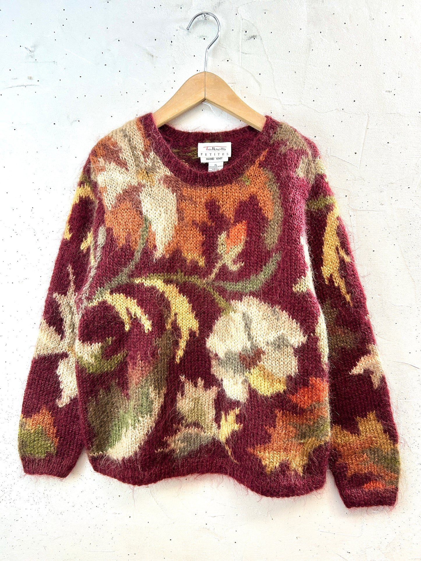 Vintage Mohair Knit Sweater [K30849]