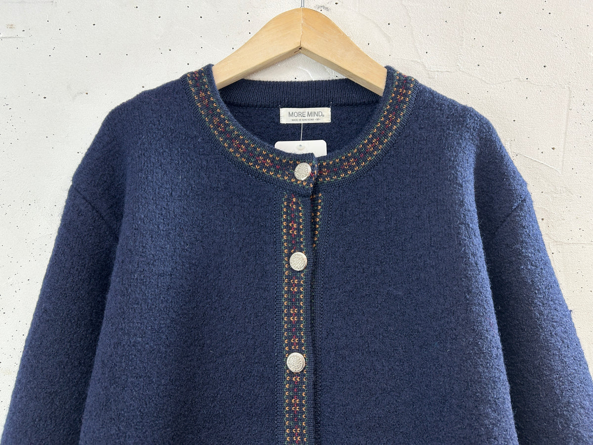 Vintage Knit Cardigan [J34107]