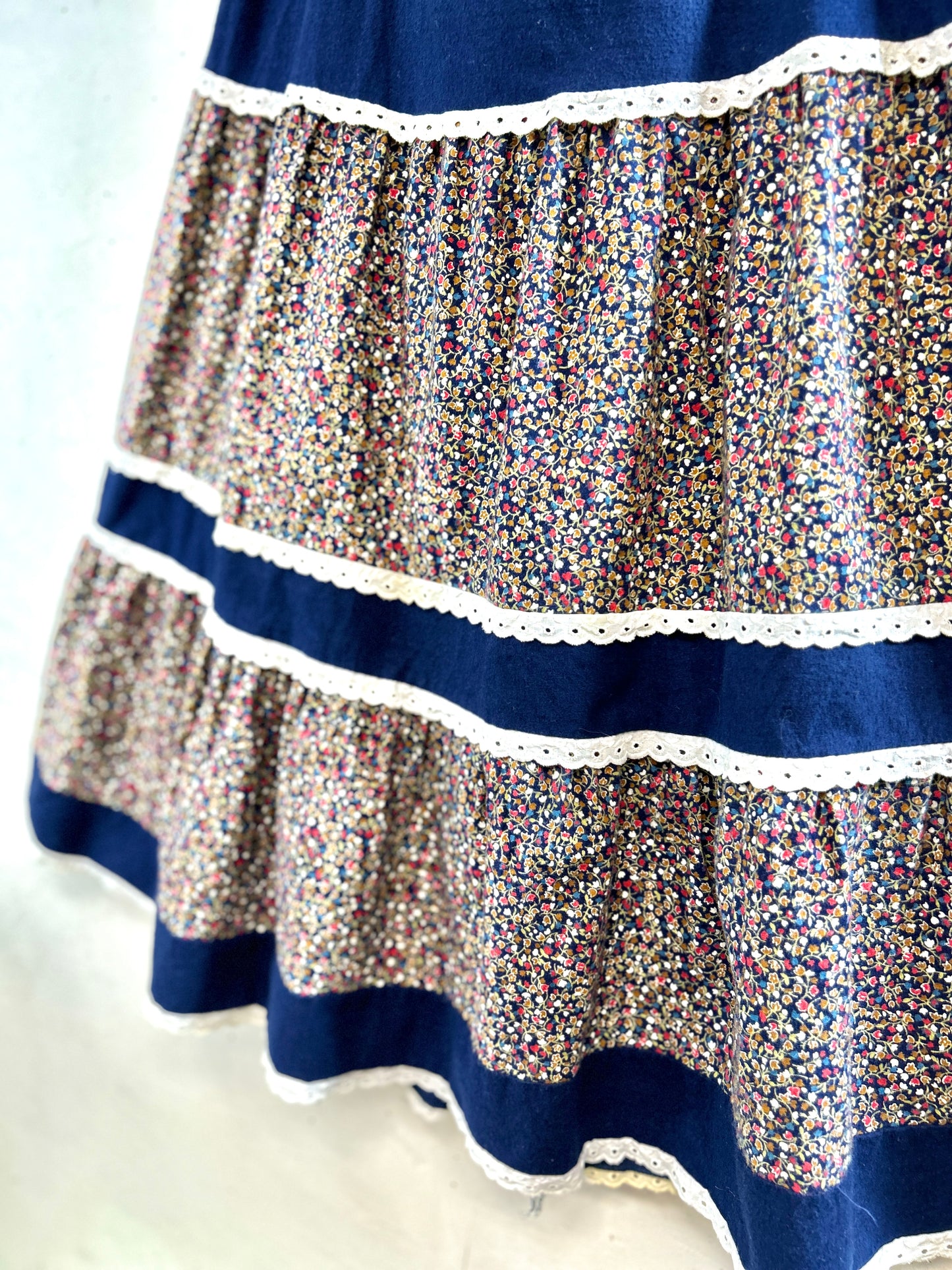 Vintage Tired Skirt [A31288]
