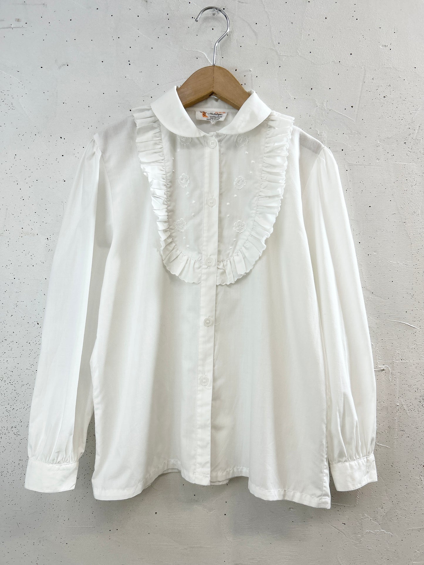 Vintage White Blouse [F32612]