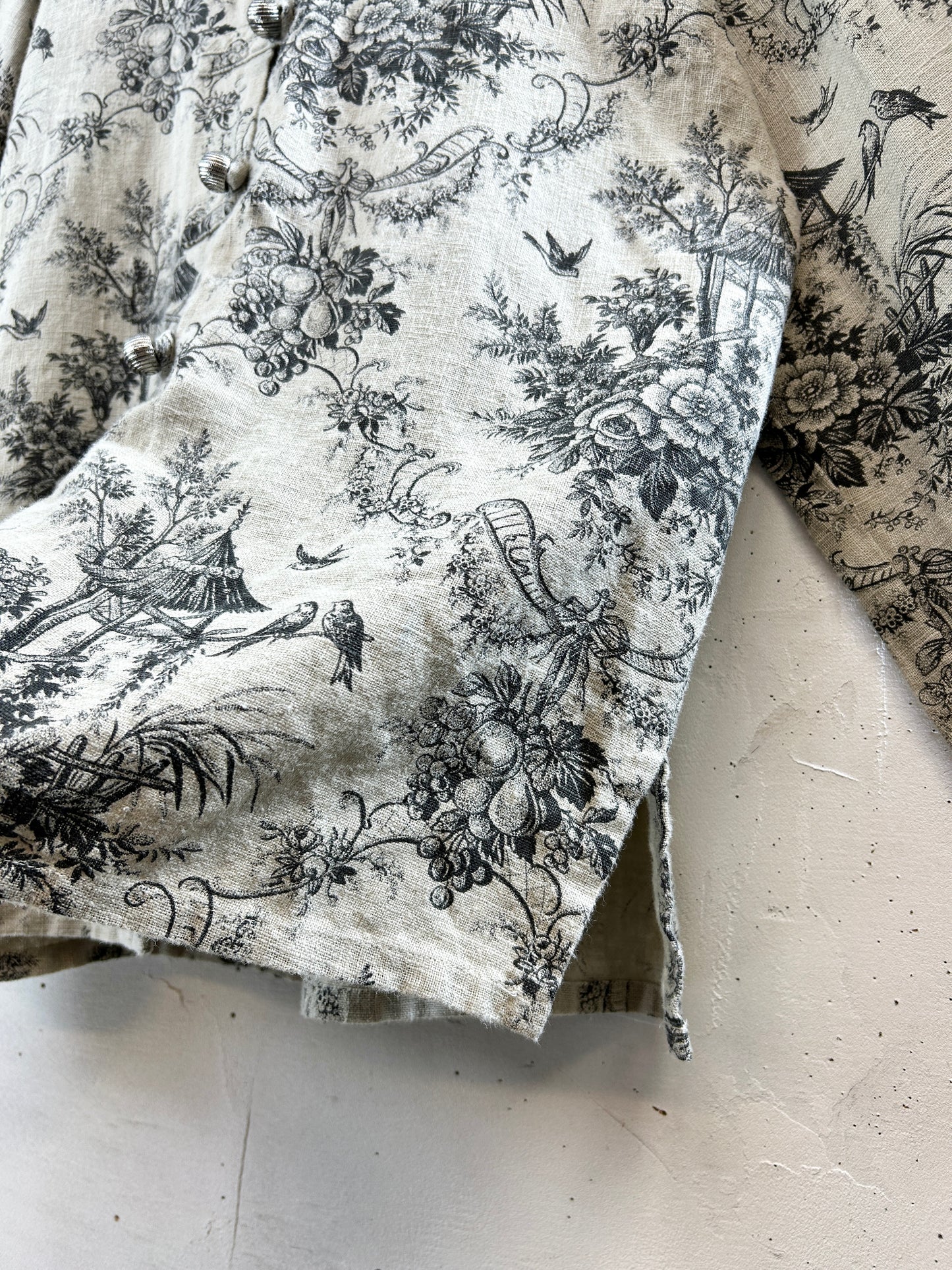 Vintage Toile De Jouy Jacket [I3113]