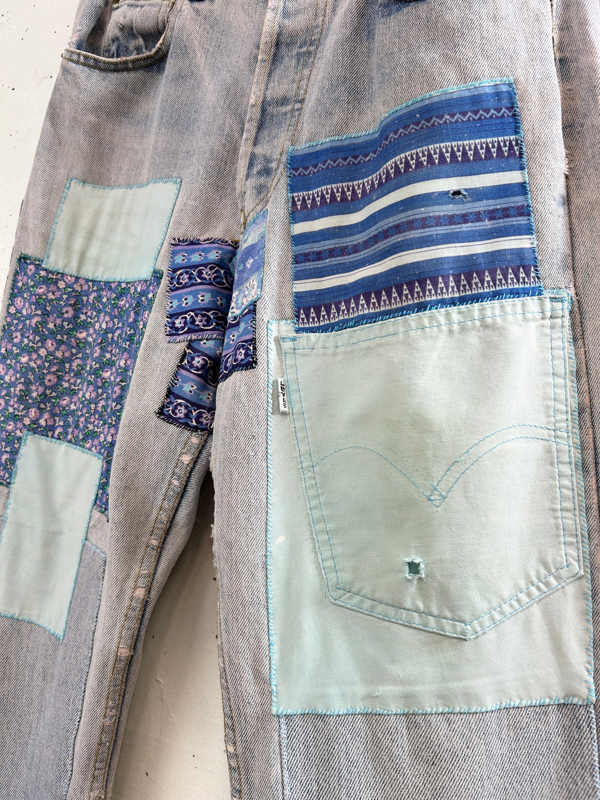 Vintage Denim Pants Custom 〜'90s USA Levi's〜 [I33935]