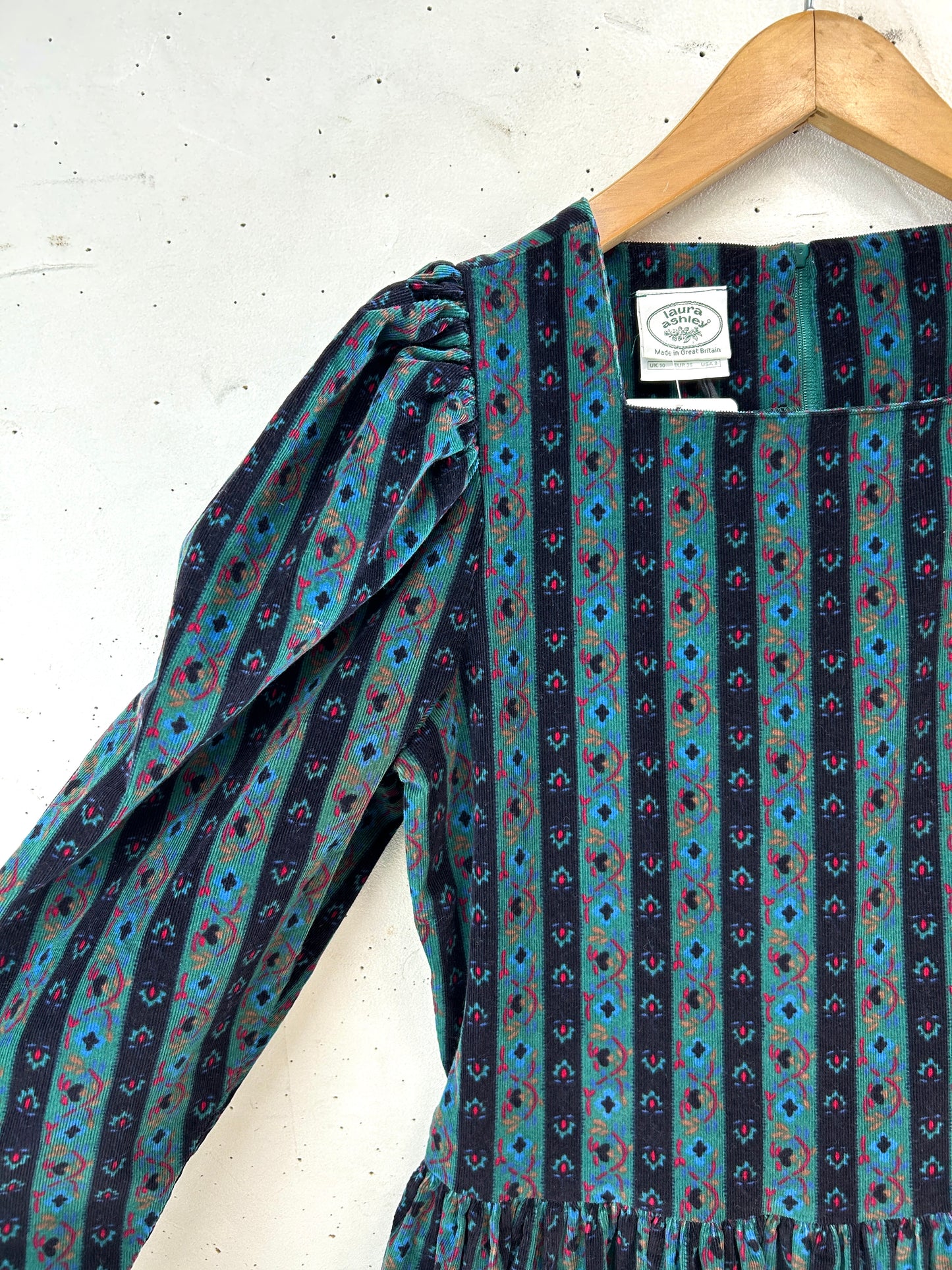 Vintage Dress 〜Laura Ashley〜 Made in Great Britain [L31068]