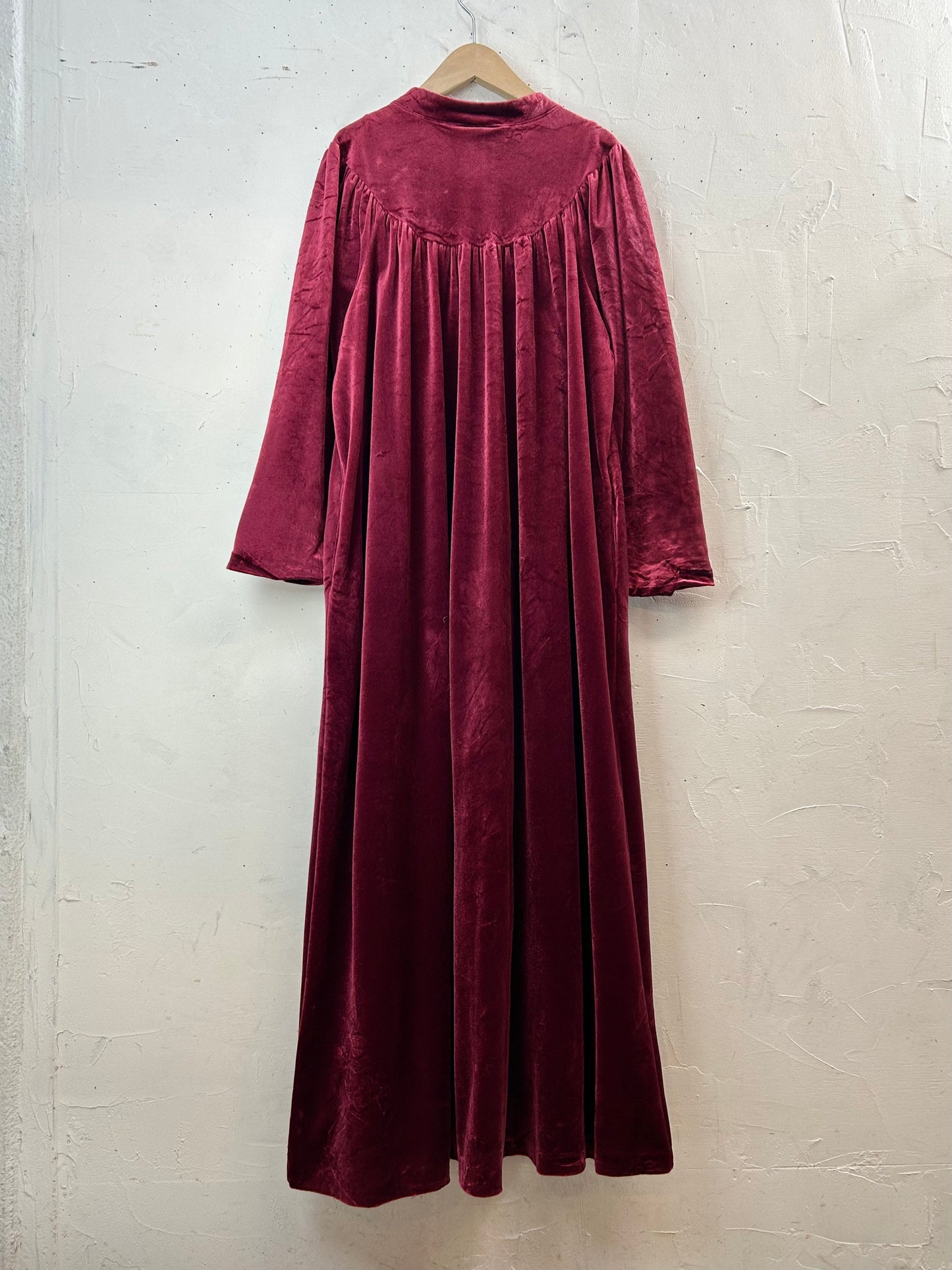 Vintage Velours Dress MADE IN USA [L29212]