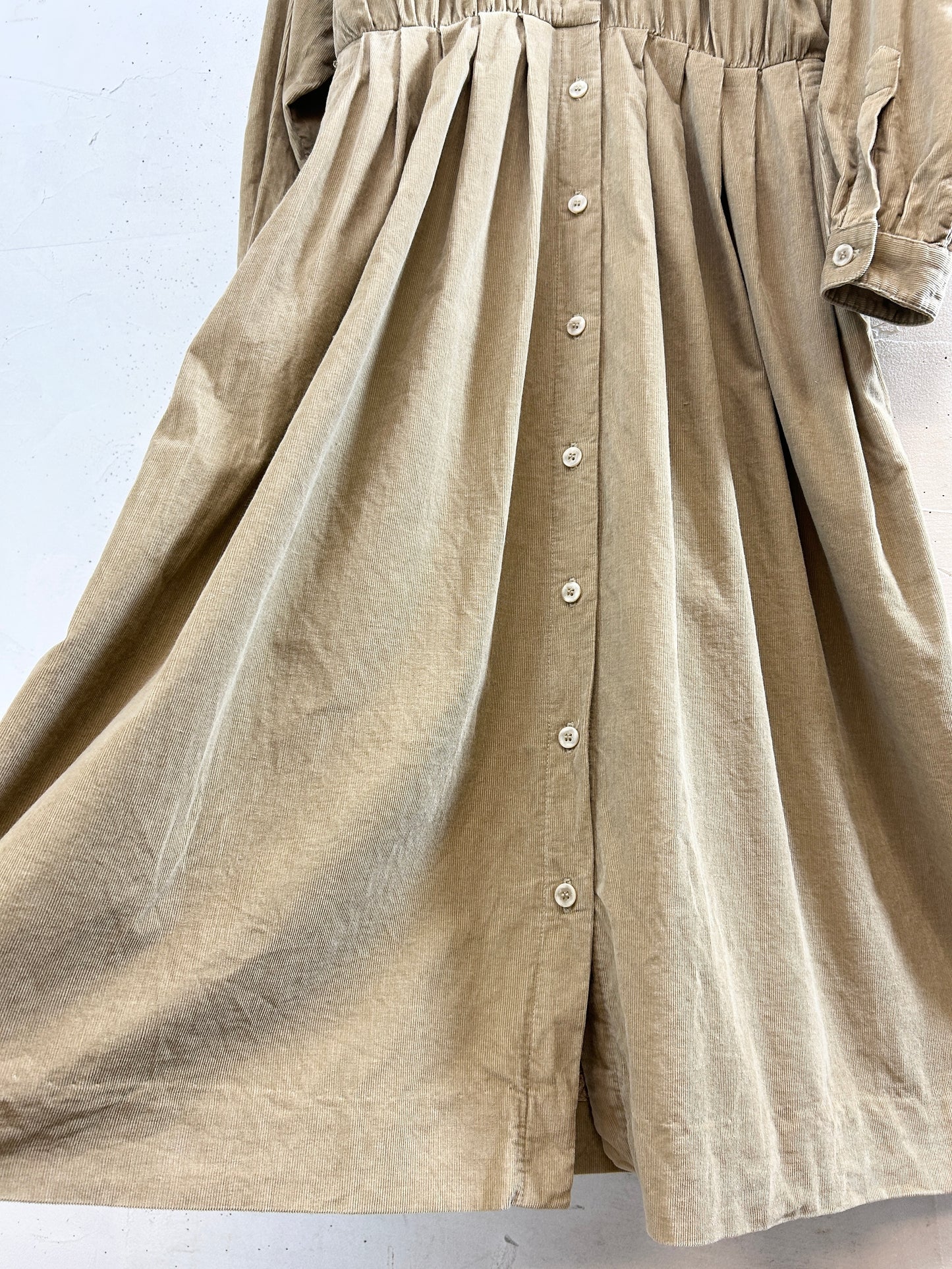 Vintage Corduroy Dress [I30155]