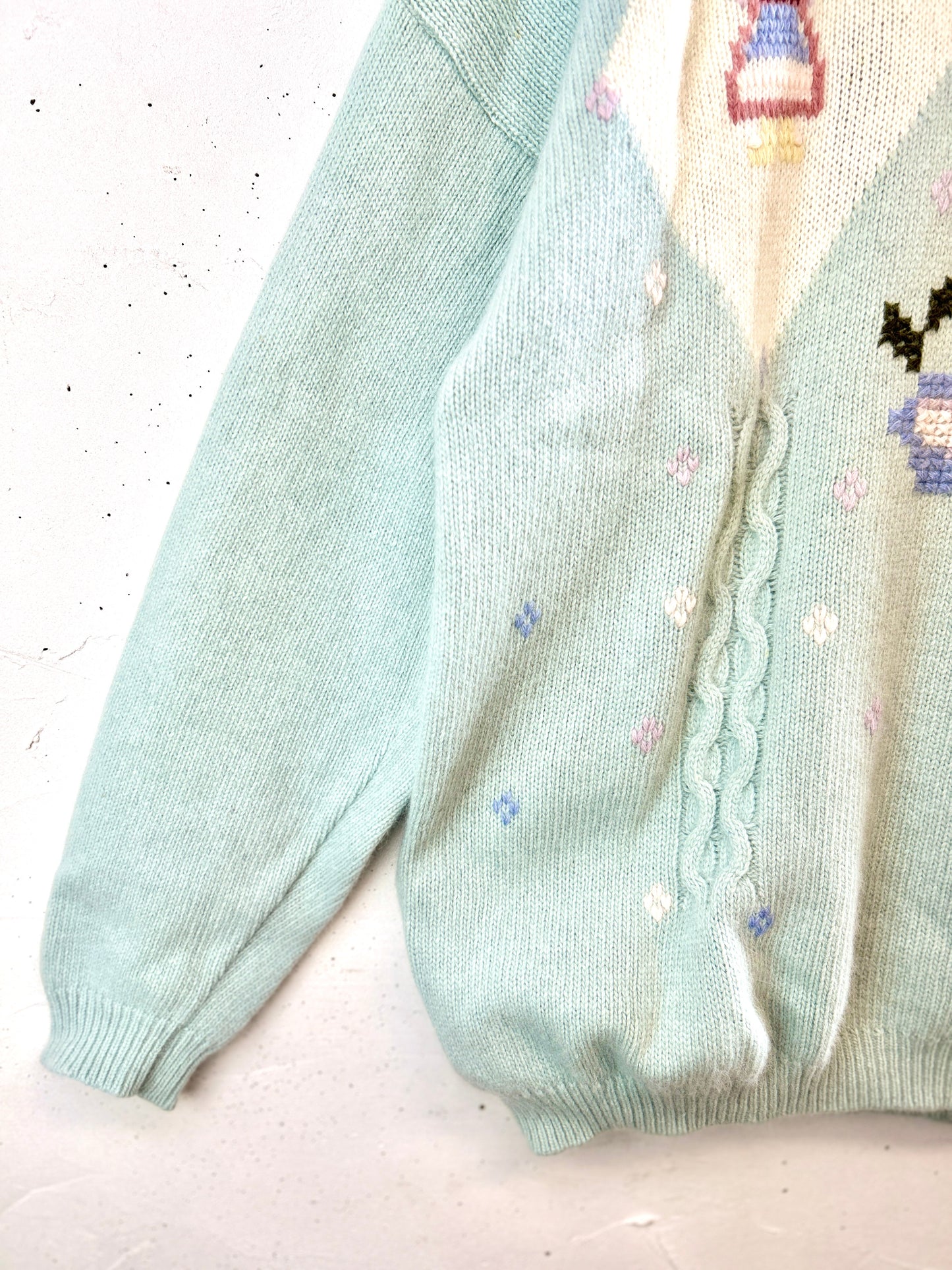 Vintage Knit Sweater MADE IN ITALY [J30620]