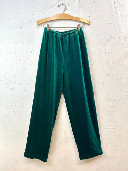 Vintage Velours Pants  [I30159]