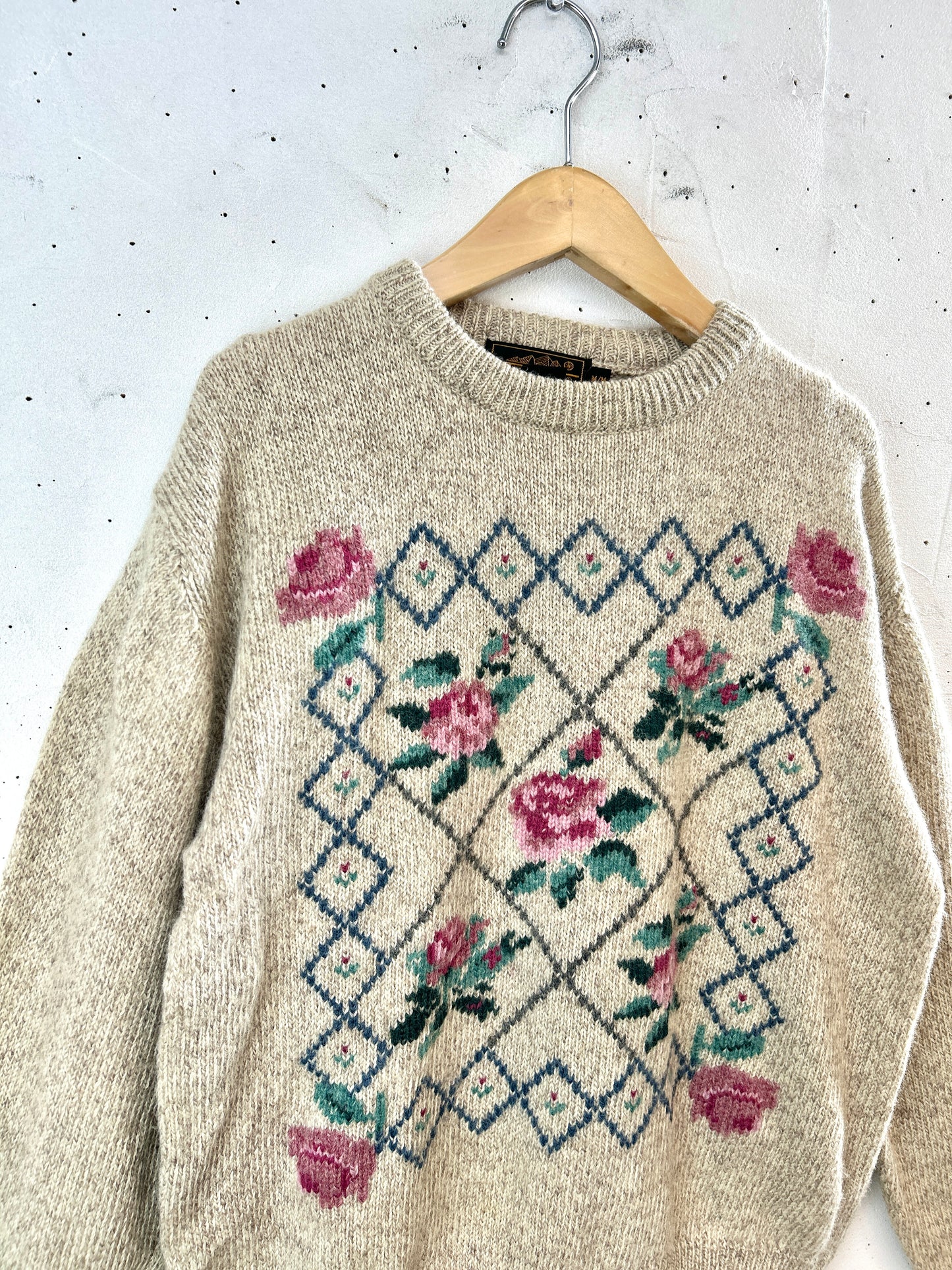 Vintage Knit Sweater  [J30621]