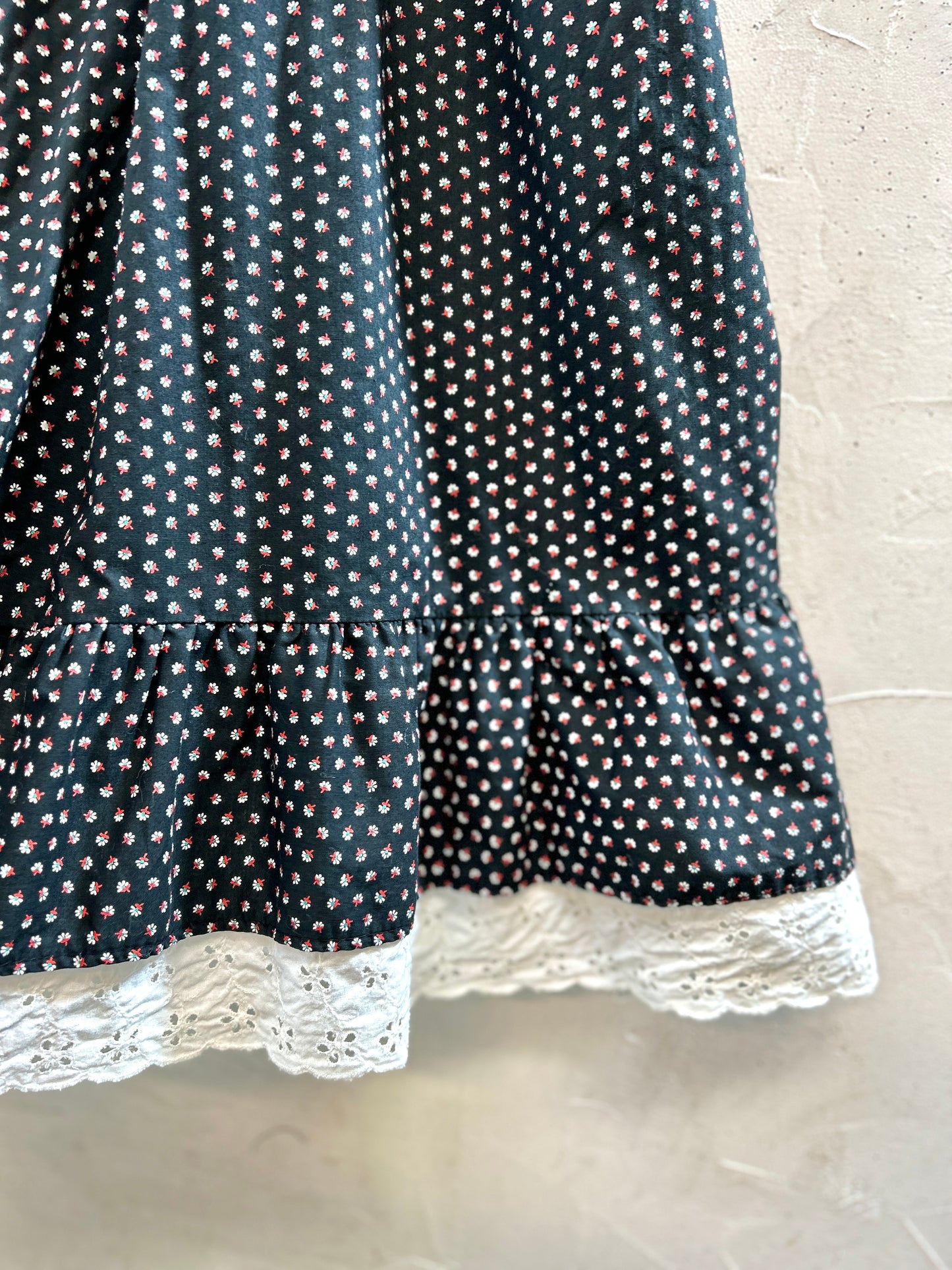 '70s Vintage Apron Dress FABRIQUE EN FRANCE [J30592]