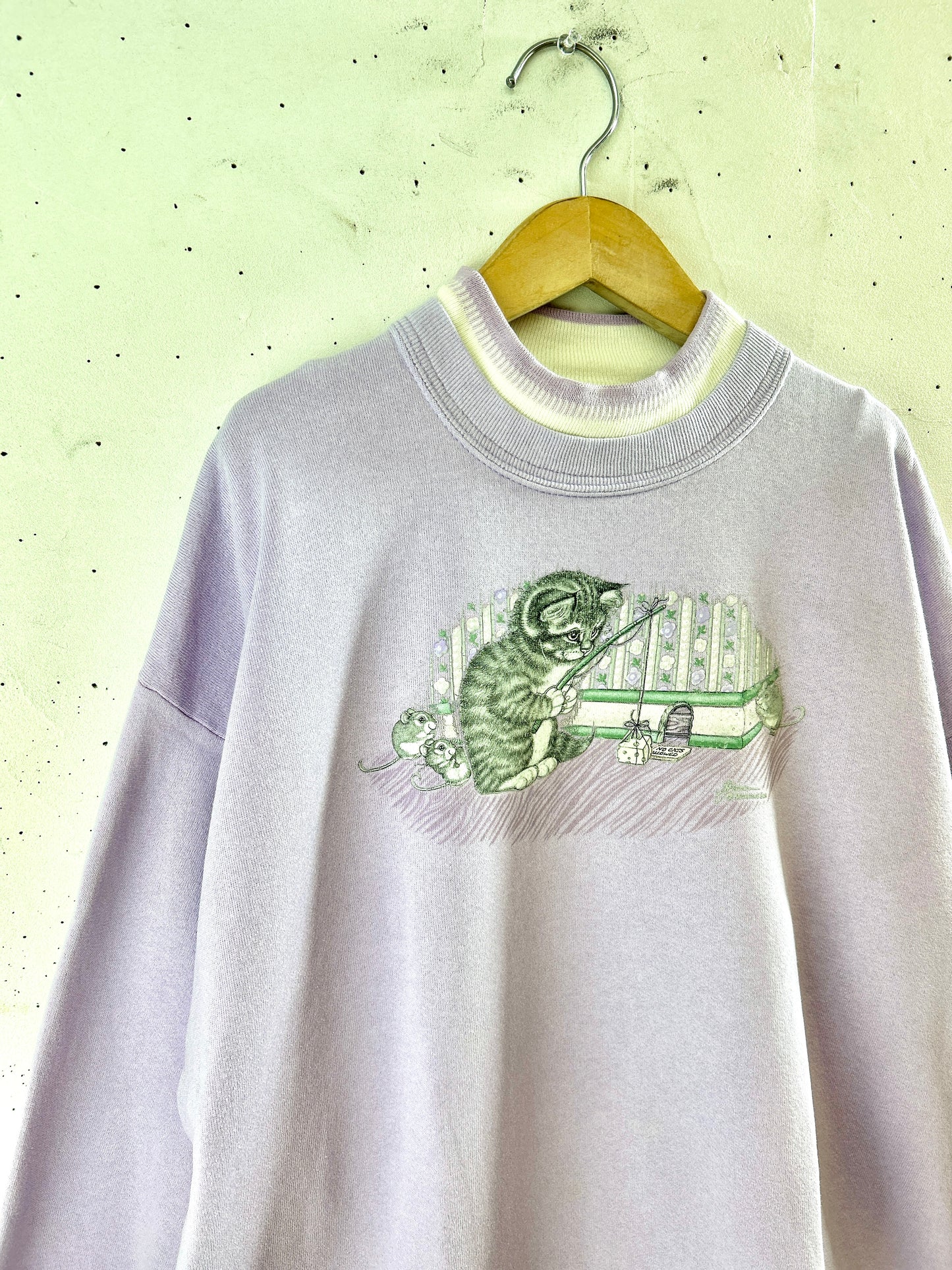 Vintage Custom Sweat 〜MORNING SUN〜 MADE IN USA [I30245]