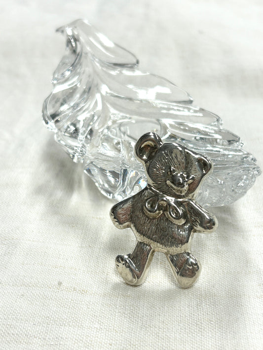 Vintage 925 Silver Brooch & Pendant Top [I30365]